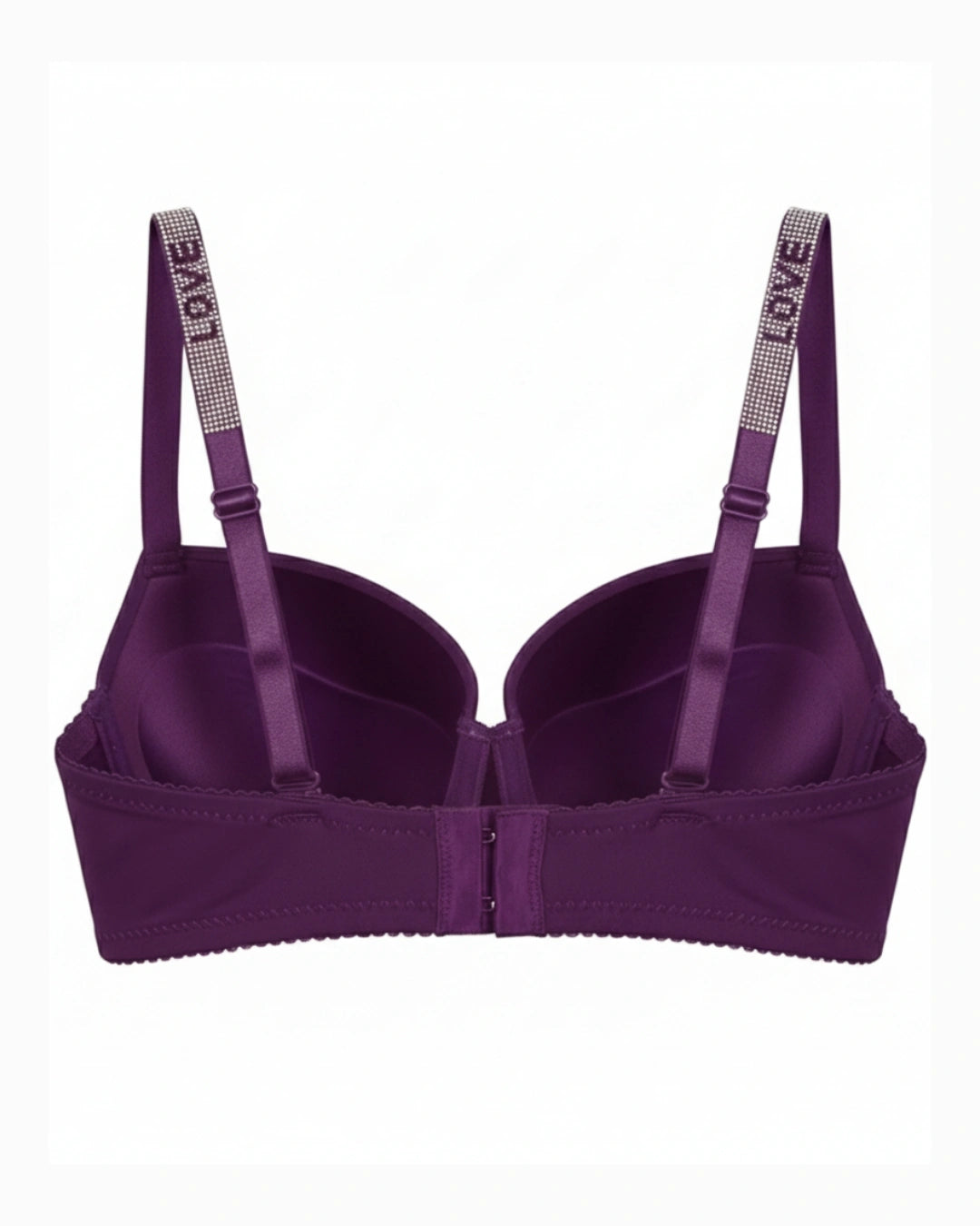 Padded Bra Set - Perfect Curve - Purple