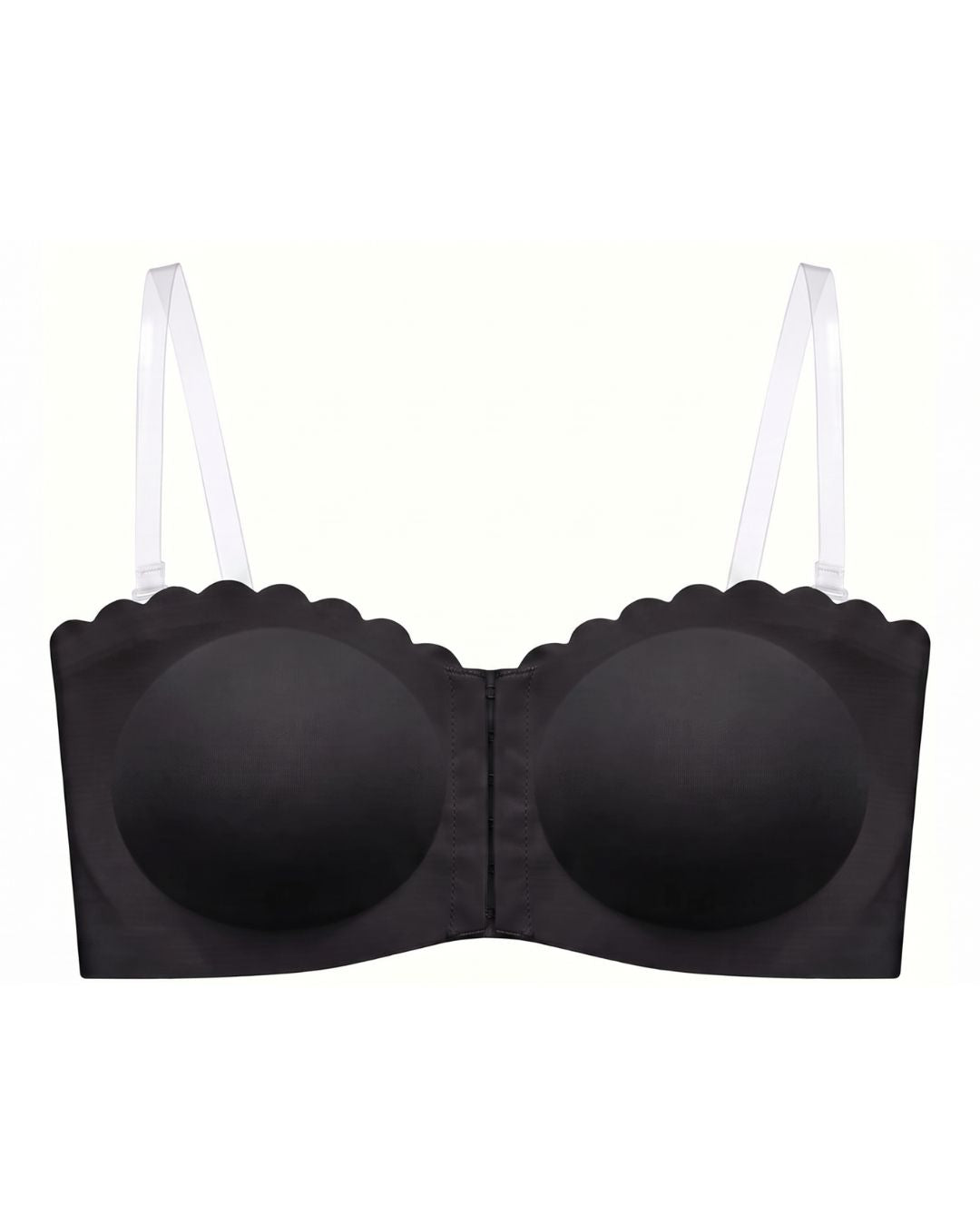 Seamless Padded Bra - Invisia - Black