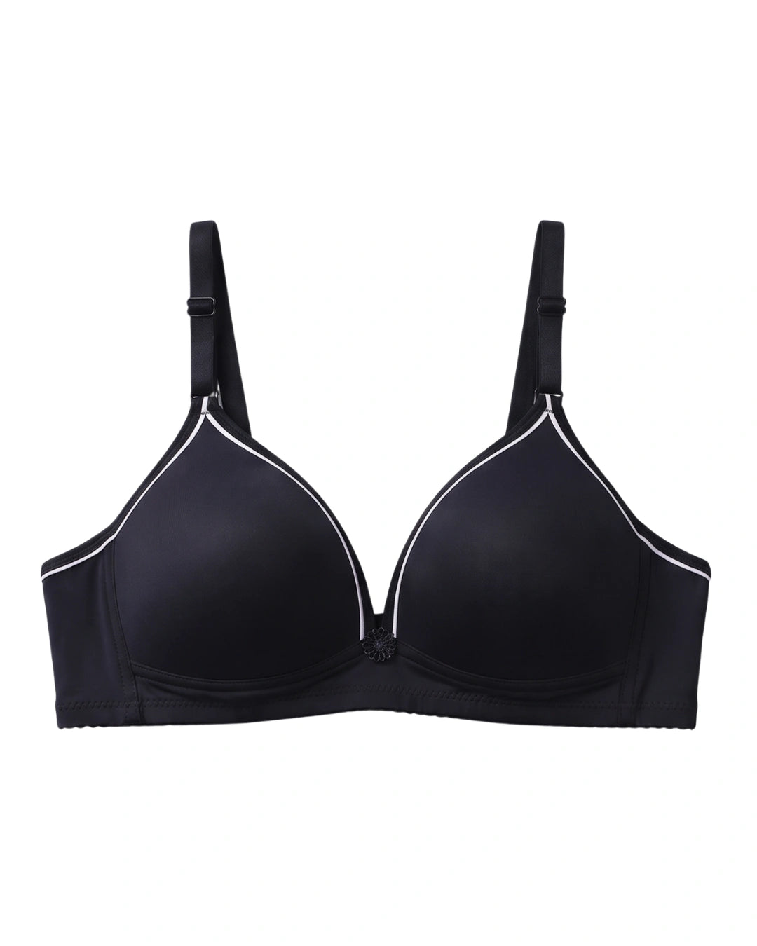 Padded T-shirt Bra - Serene - Black