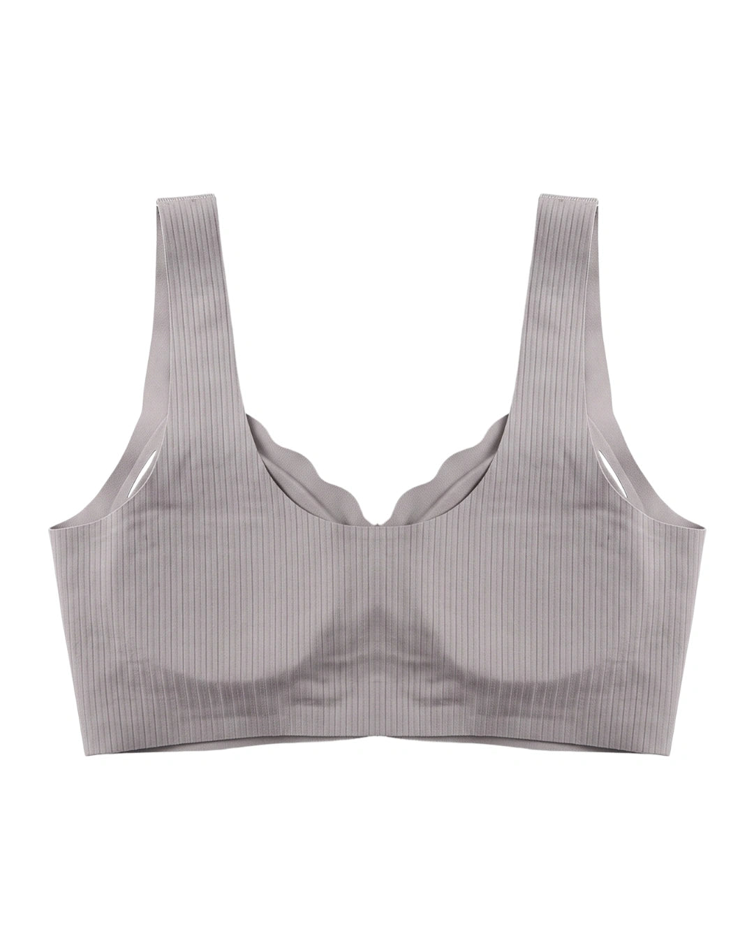 Front-Button Bra - Zova - Brown