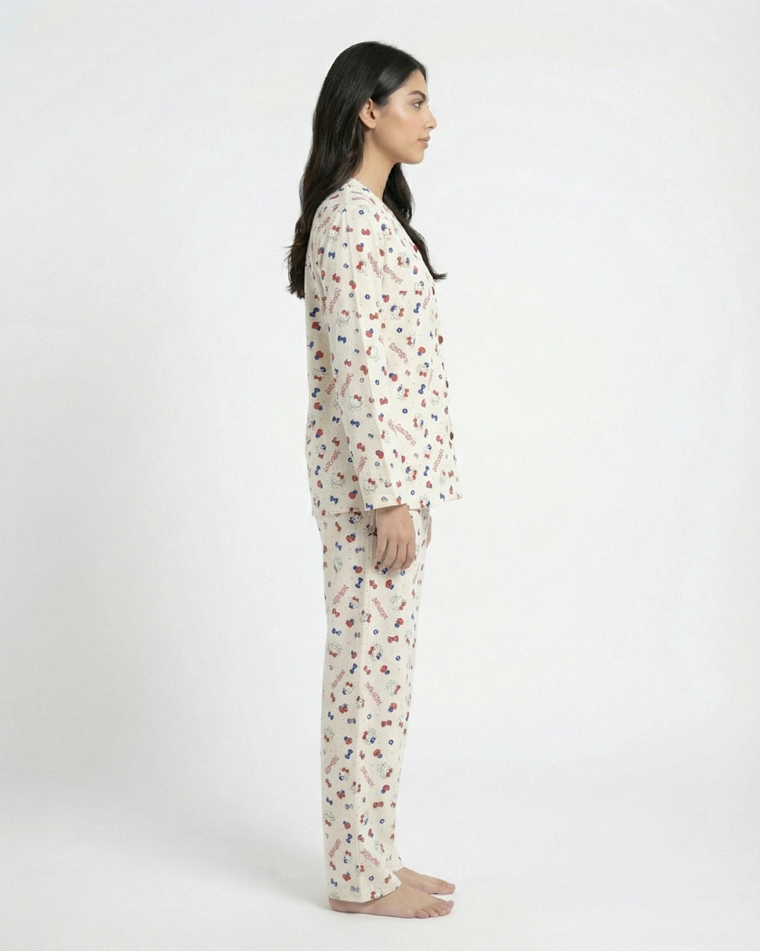 Summer Pajama Suit - Plush Kitty