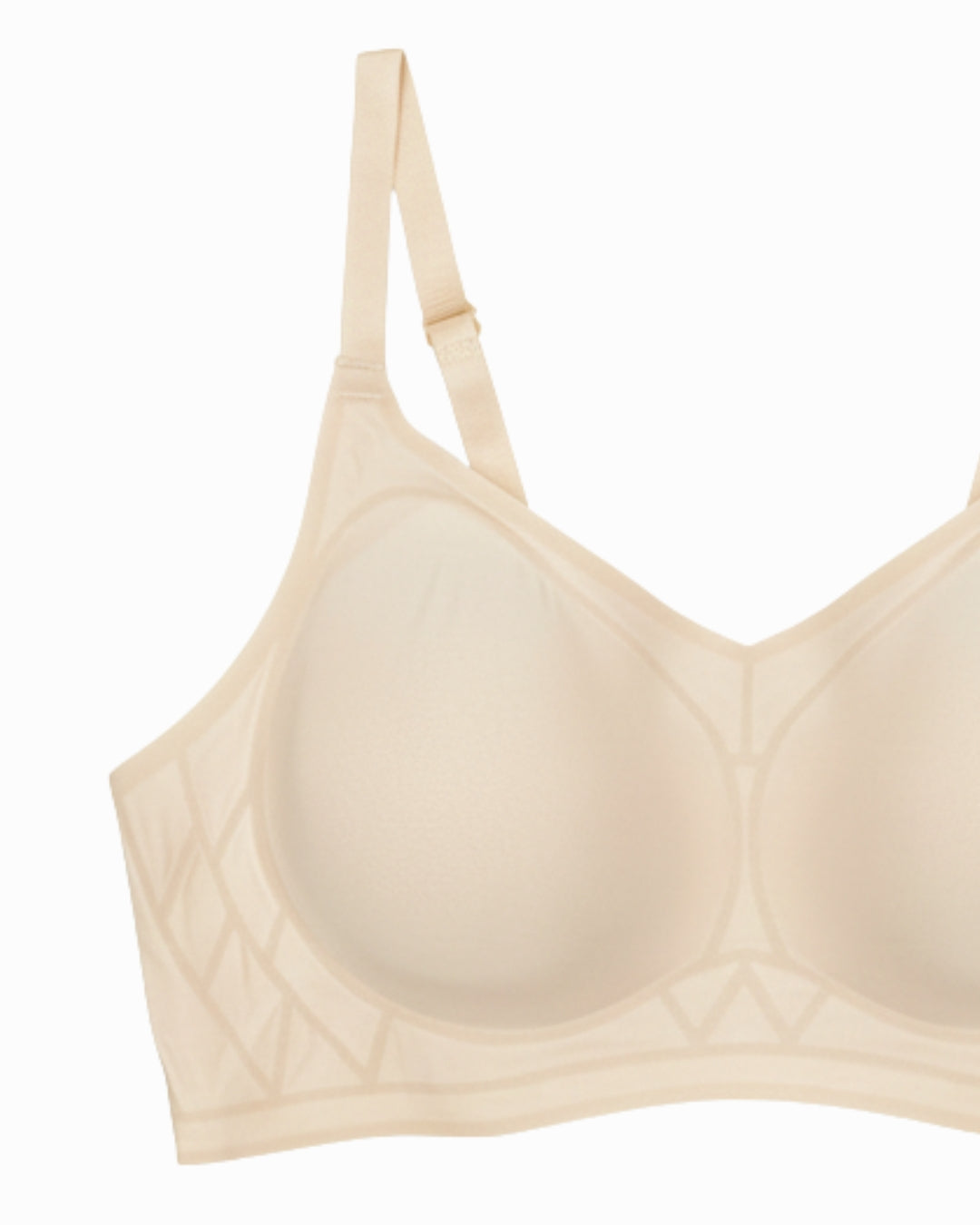 Padded Seamless Smooth Comfort Bra - Skin
