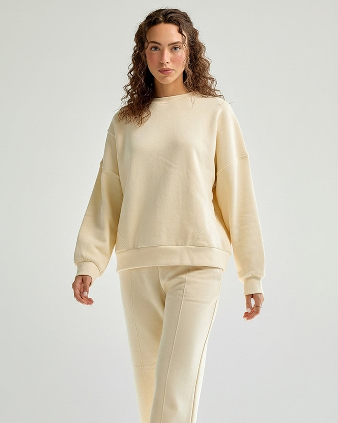 Fleece Tracksuit – Warm Set - Lemon