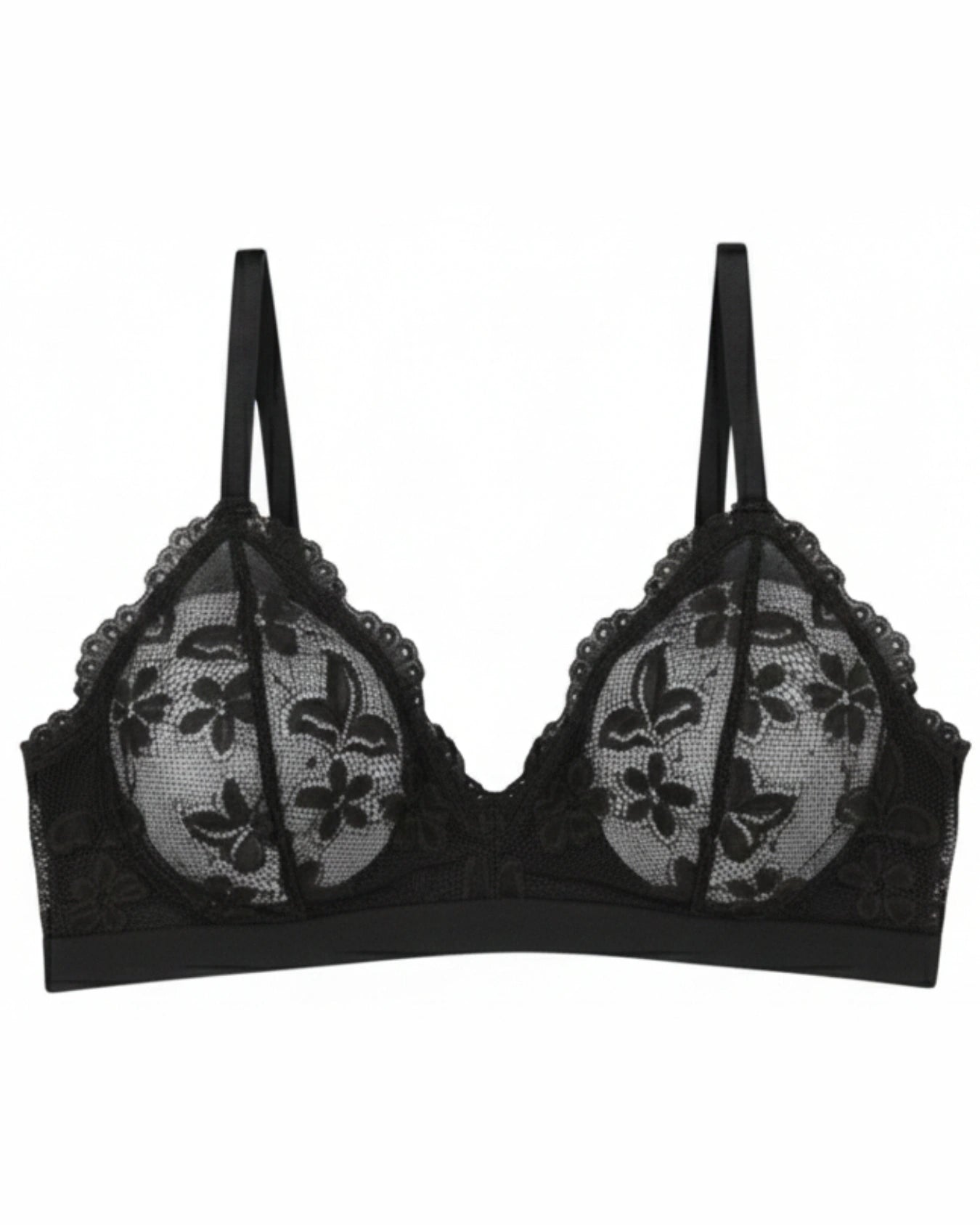 Padded Bra - Noelia - Black