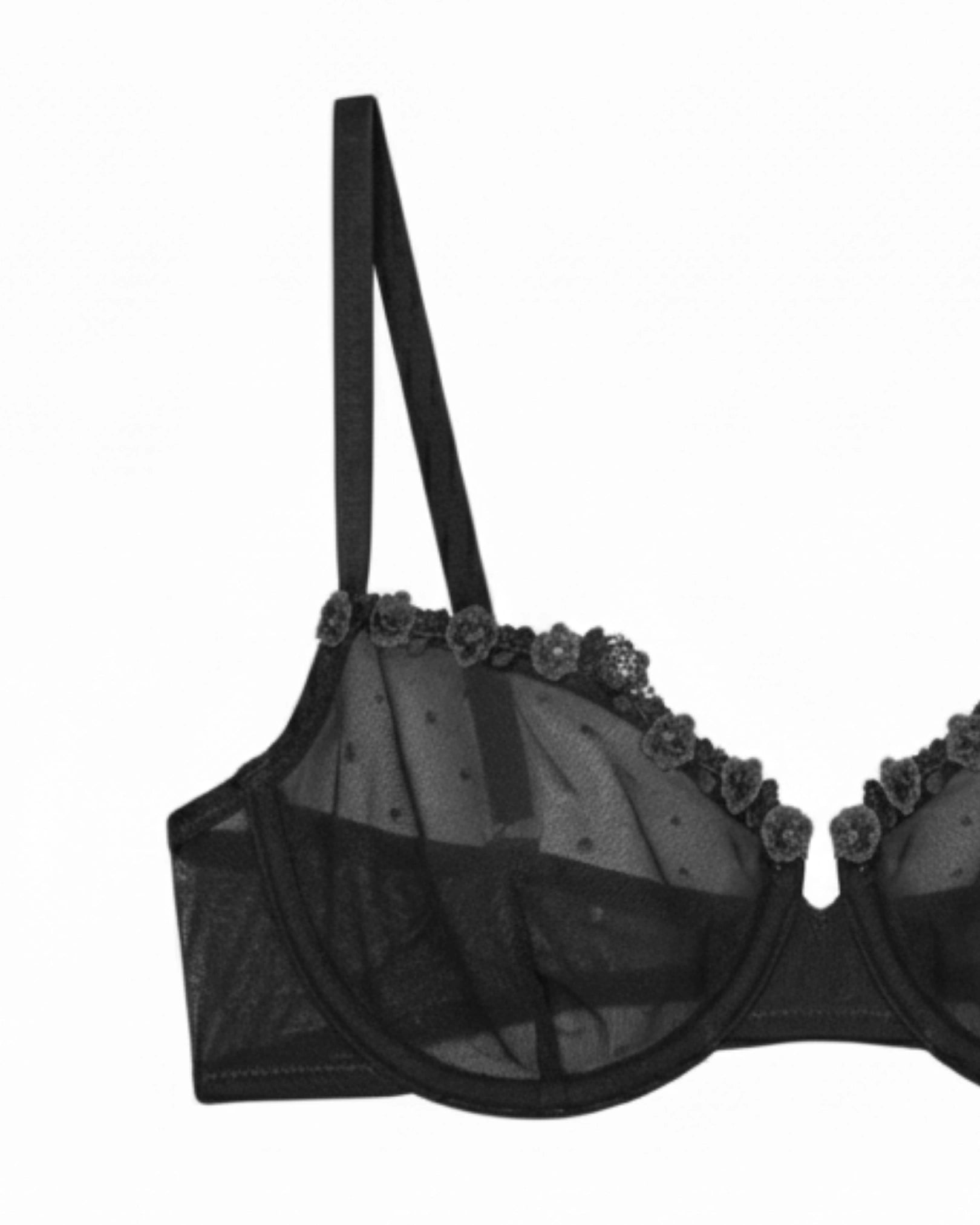 Padded Bra - Mila - Black