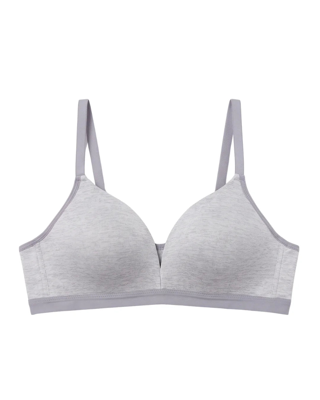 Light Padded Non-Wired T-Shirt Bra - Zenora - Grey