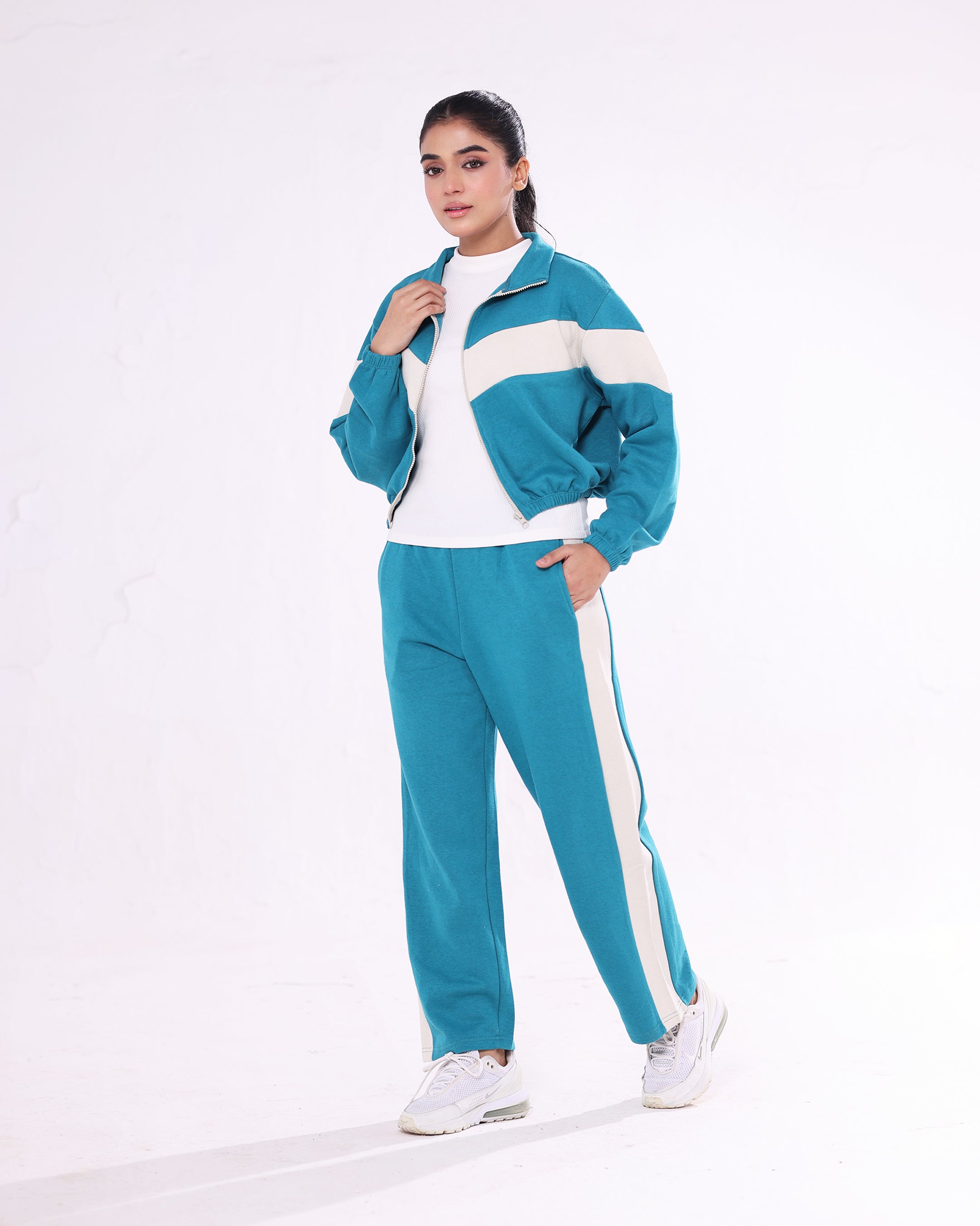 Fleece Tracksuit – Cool Fit - Green
