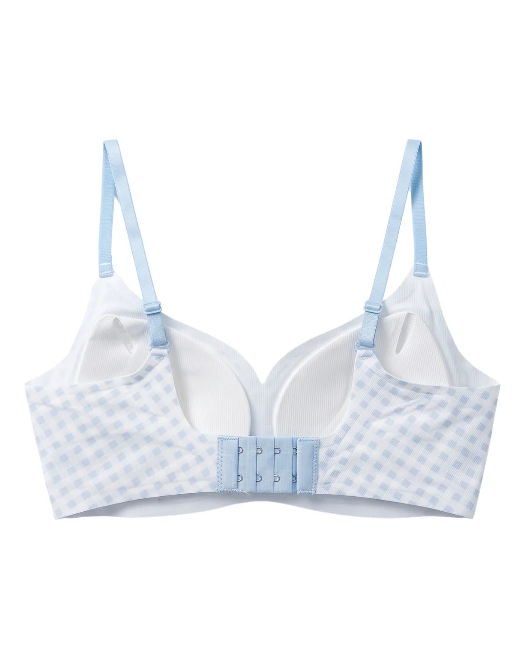 Seamless Padded Bra - Silque - Blue
