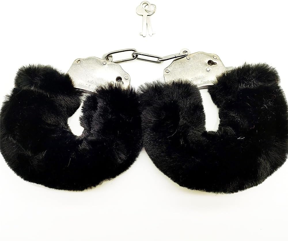 Furry Handcuffs - Black