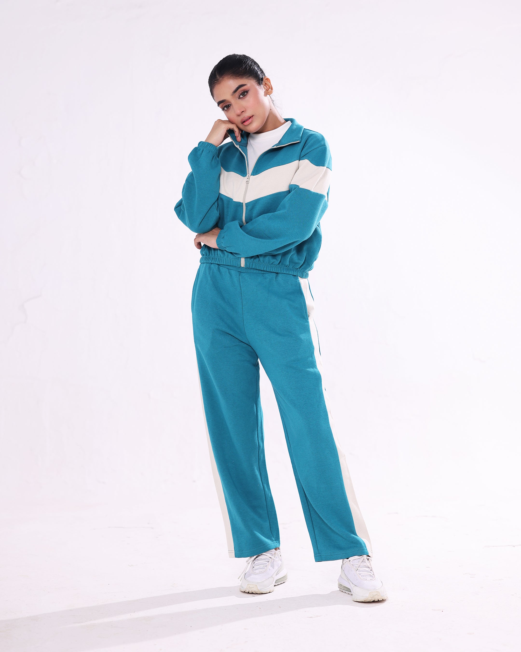 Fleece Tracksuit – Cool Fit - Green