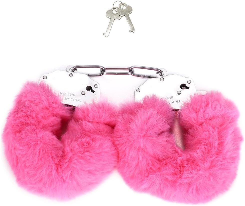 Furry Handcuffs - Pink