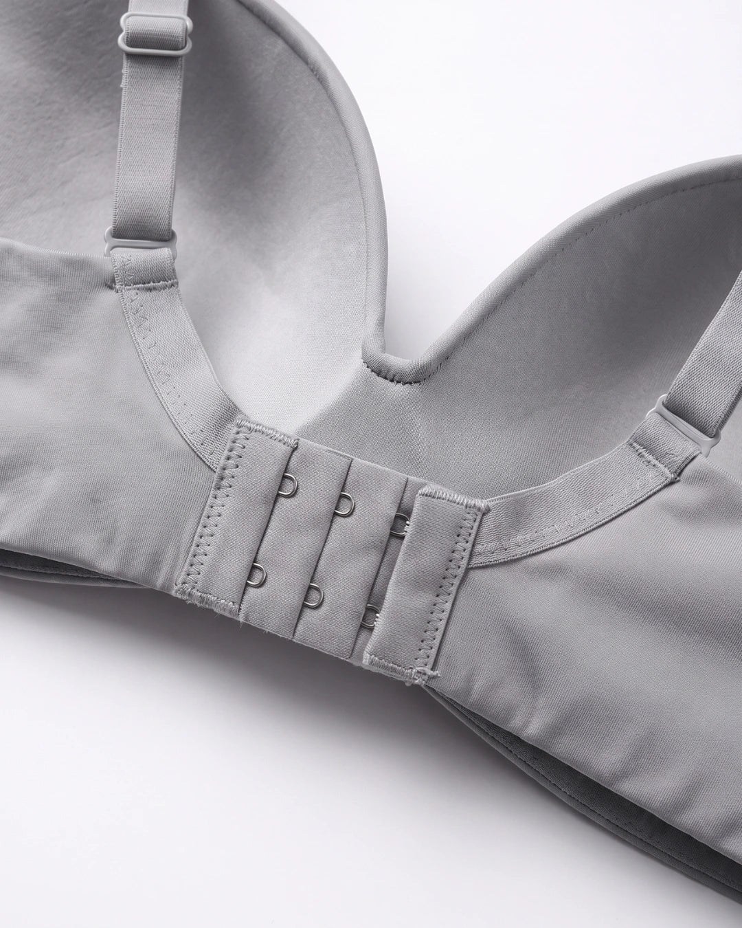 Non Wired Single Padded T-Shirt Bra - Elle - Grey