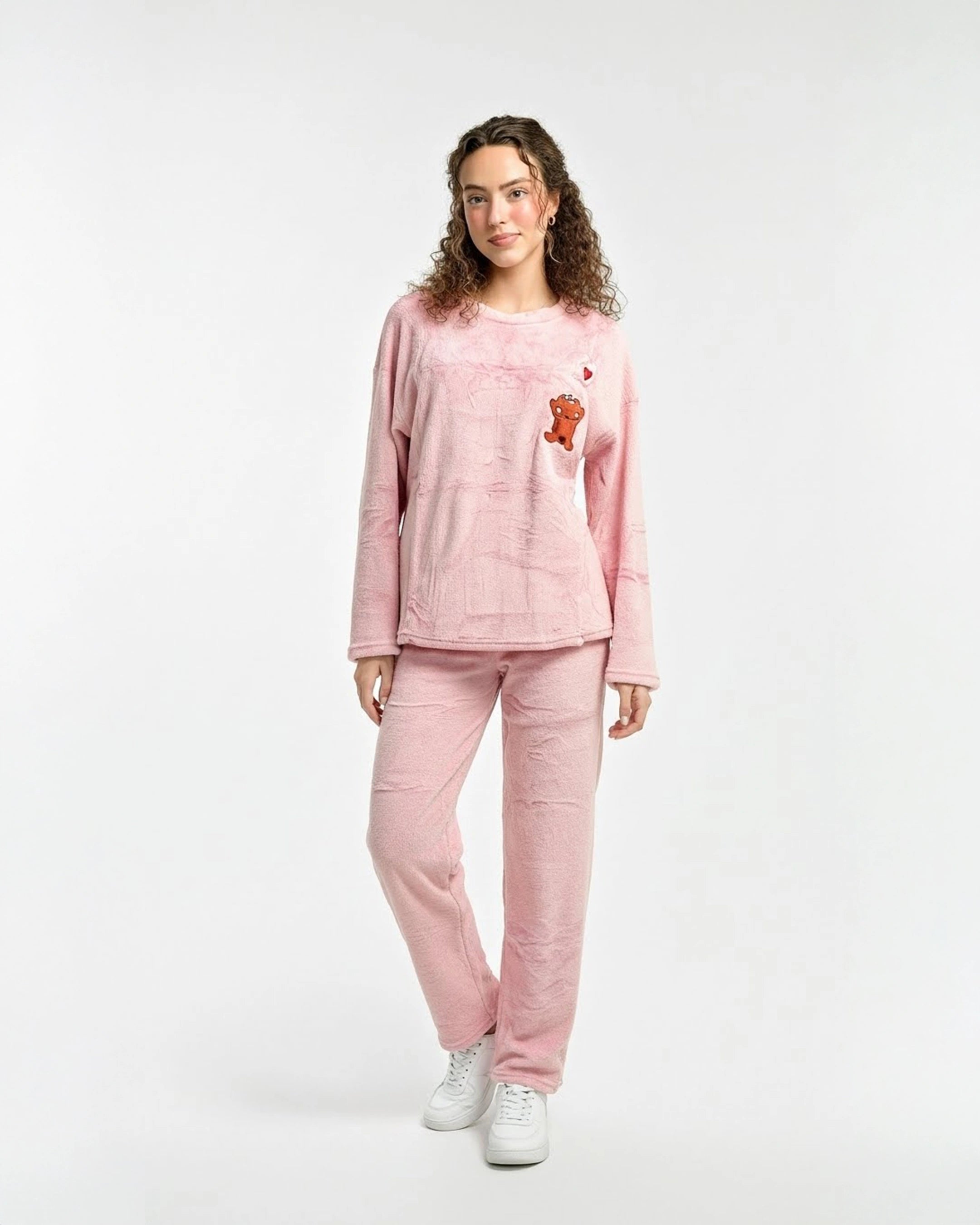 Fleece Pajama Suit - Soft Bear