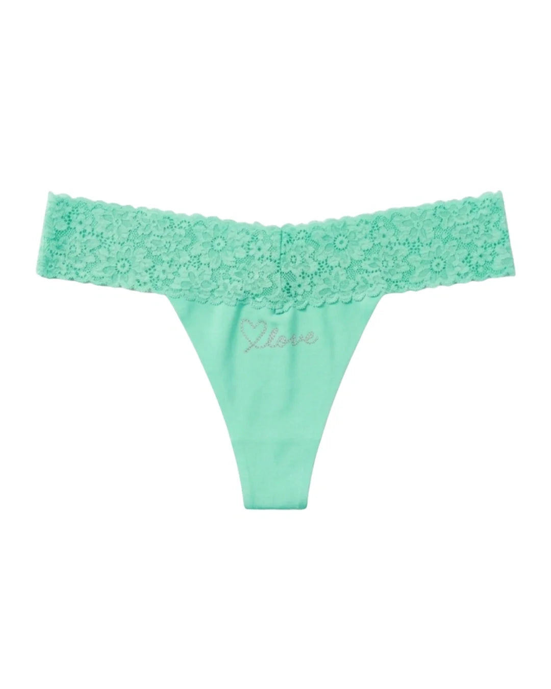 Seamless Thong Panty - Bare Love - Mint Green