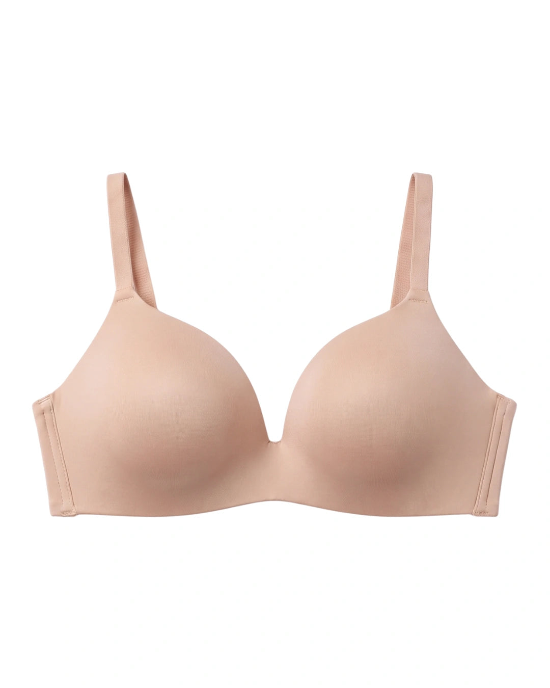 Non Wired Single Padded T-Shirt Bra - Elle - Peach