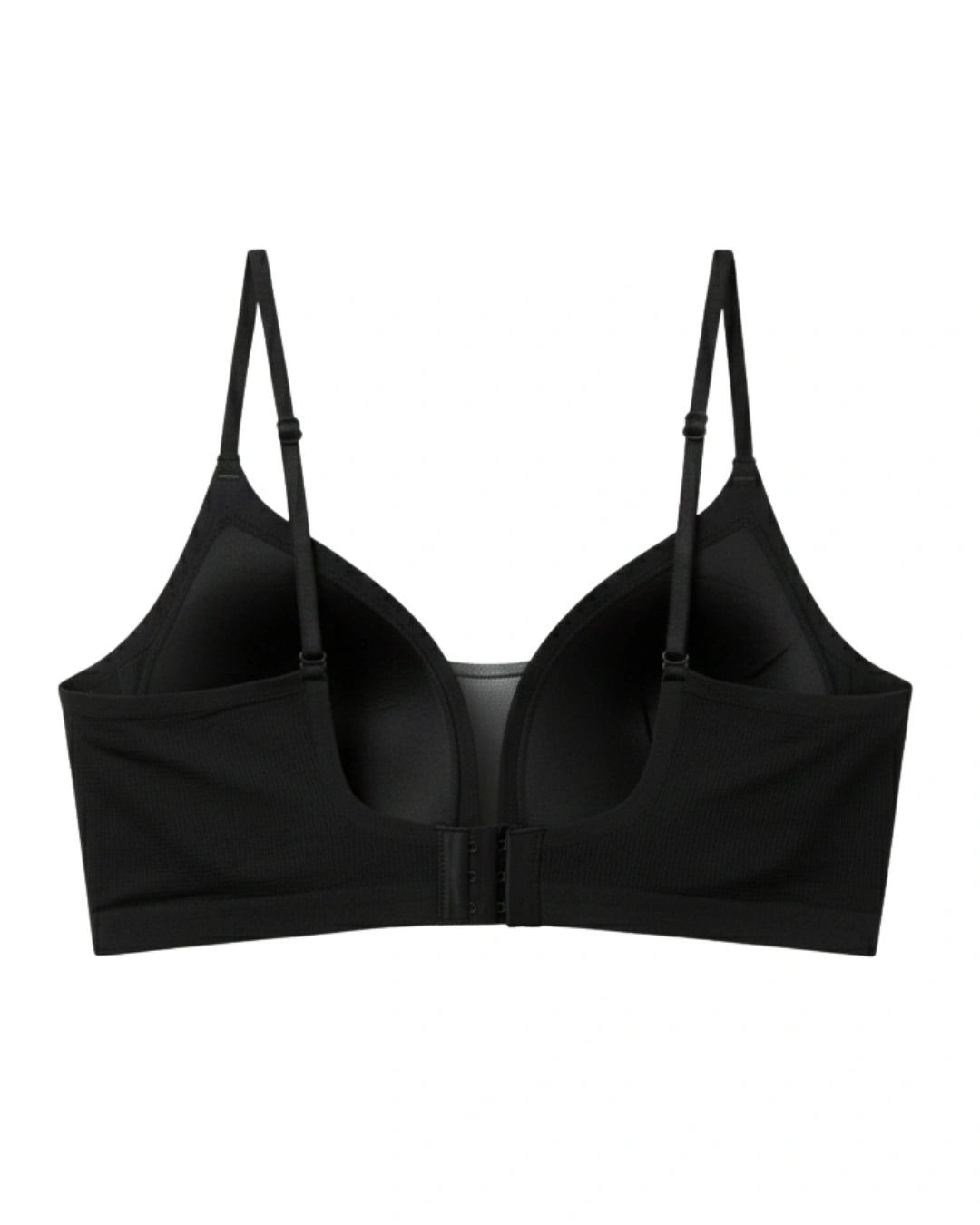 Seamless Padded Bra - Zenvy - Black