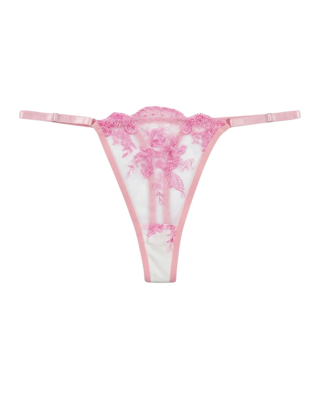 Non Padded Bra Set - Truffle - Pink