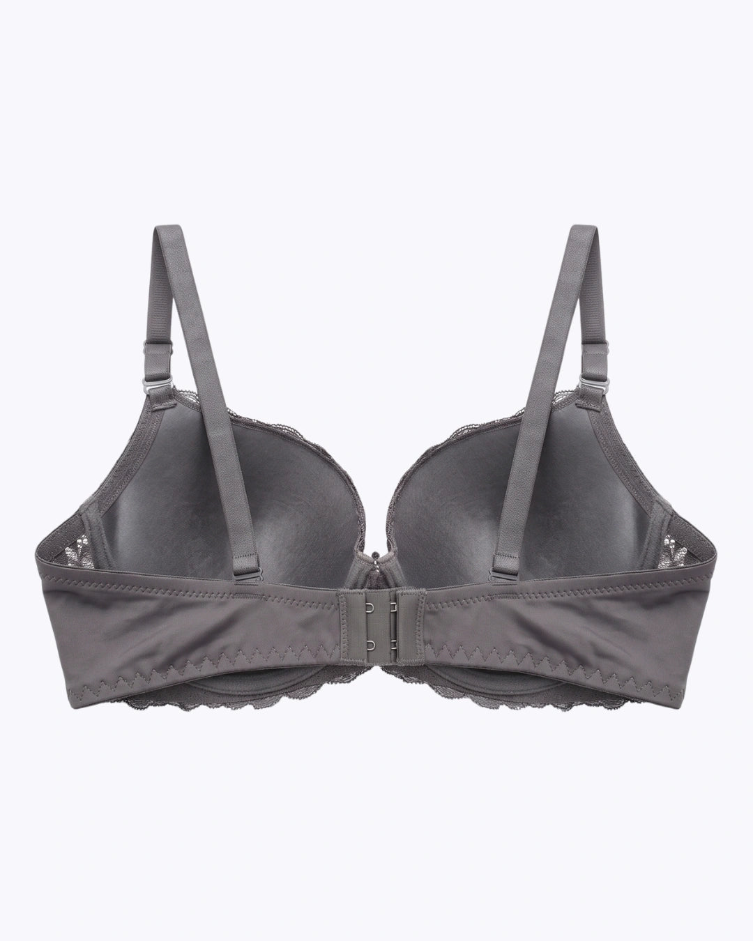 Plus Size Padded Bra - Softessa - Charcoal