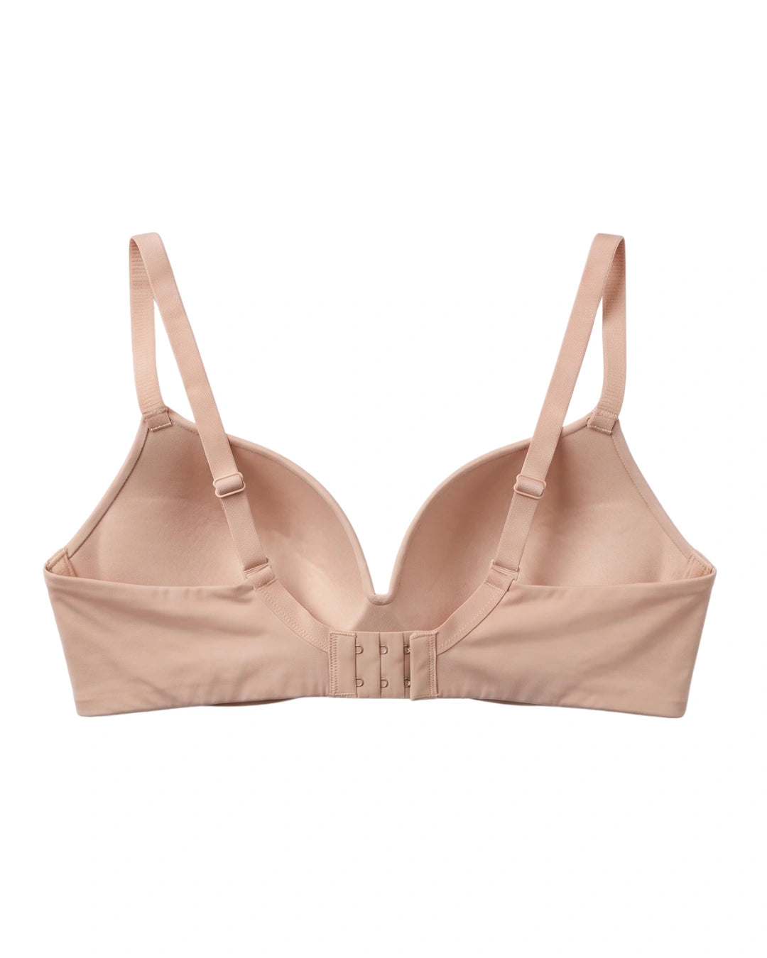 Non Wired Single Padded T-Shirt Bra - Elle - Peach