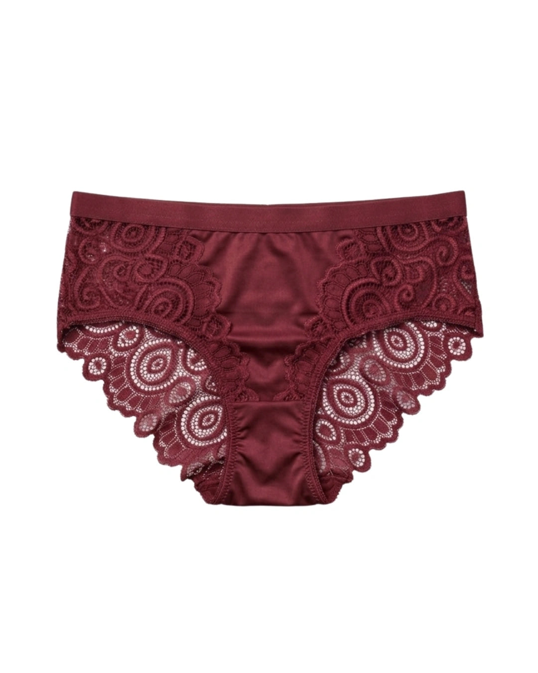 Brief Panty - Crimson Charm - Maroon