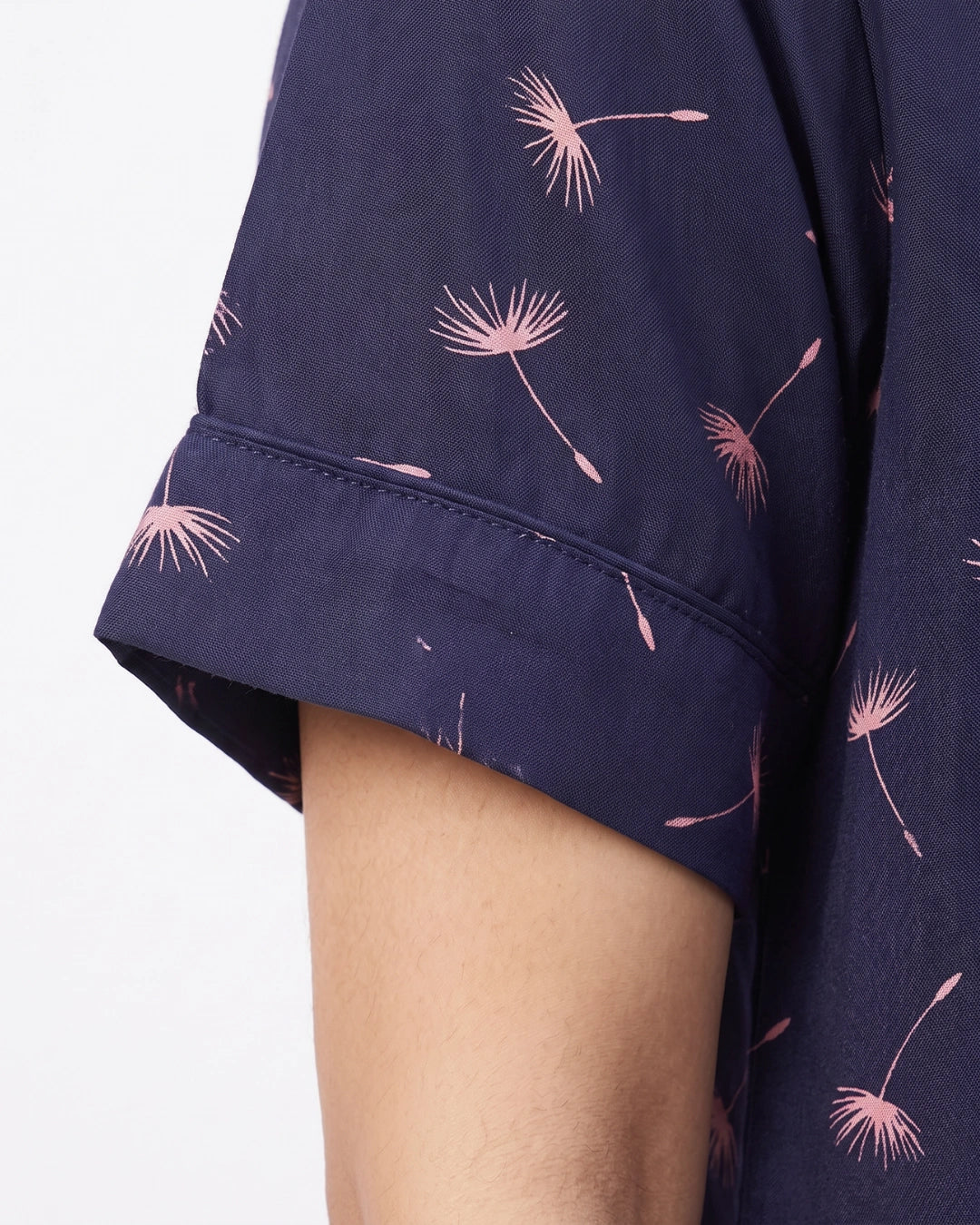 Linen PJ Set - Blue Blossom