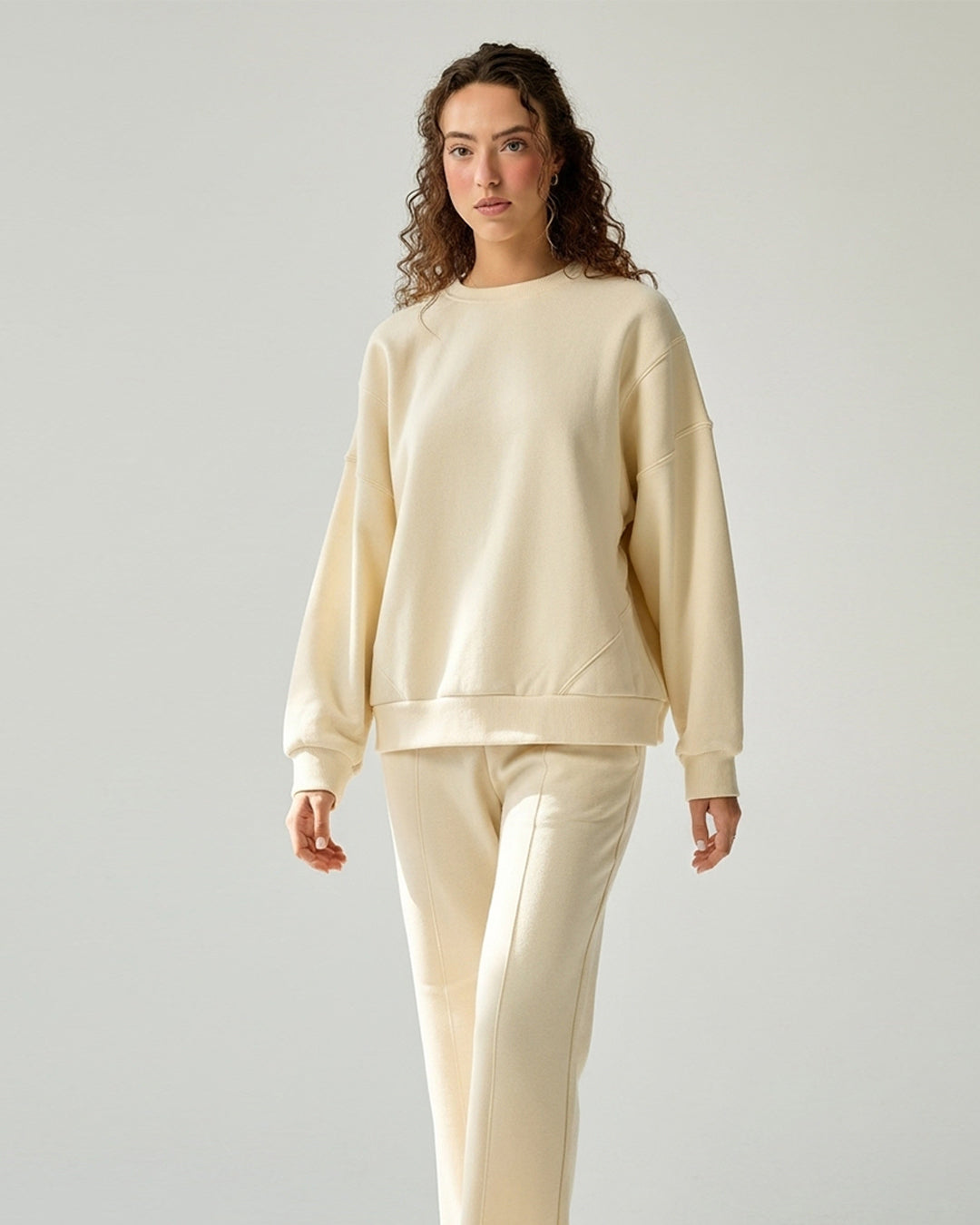 Fleece Tracksuit – Warm Set - Lemon