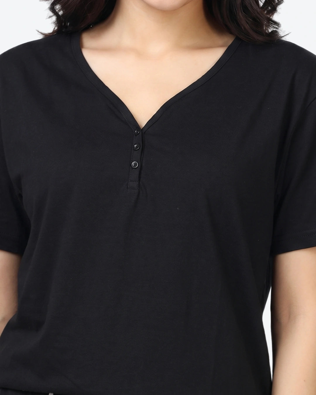 Cotton PJ Set - Mono Dot