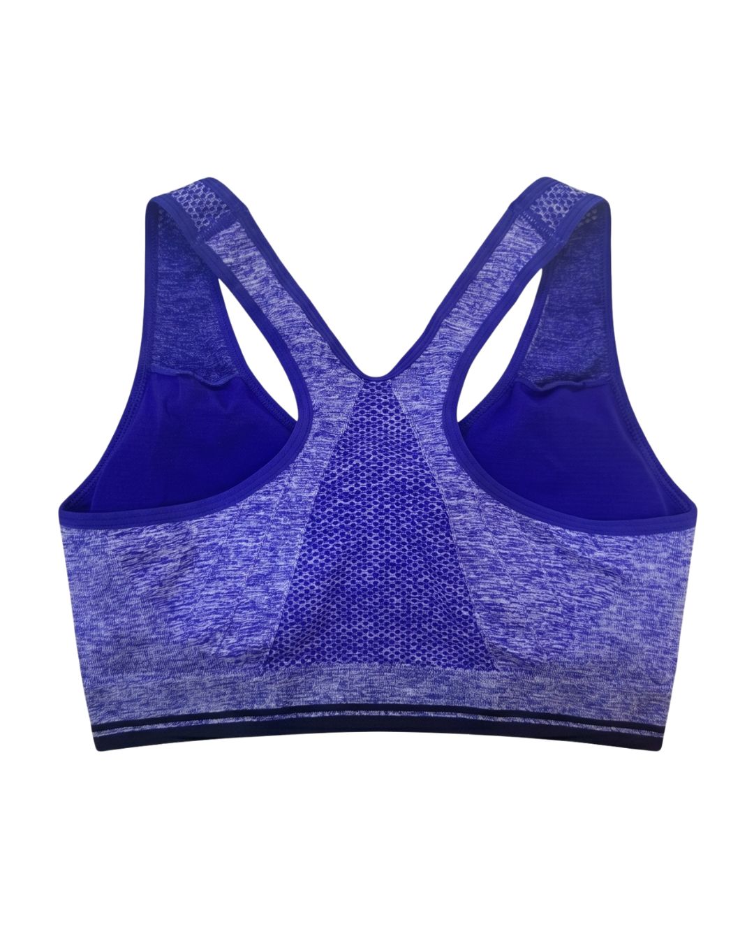 Sports Bra - Zip Fit - Blue