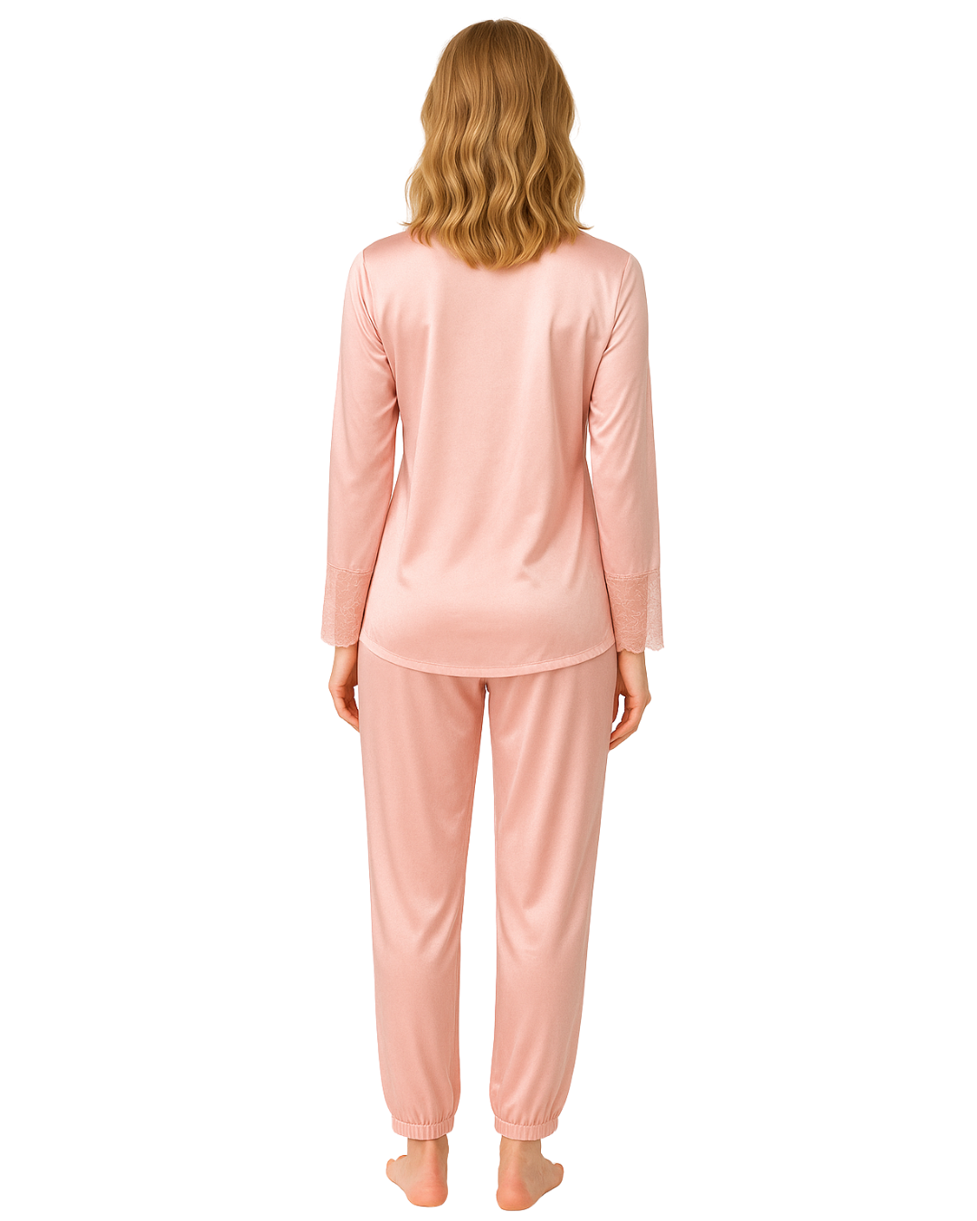 Silk Pajama Suit - Cozy Gaze