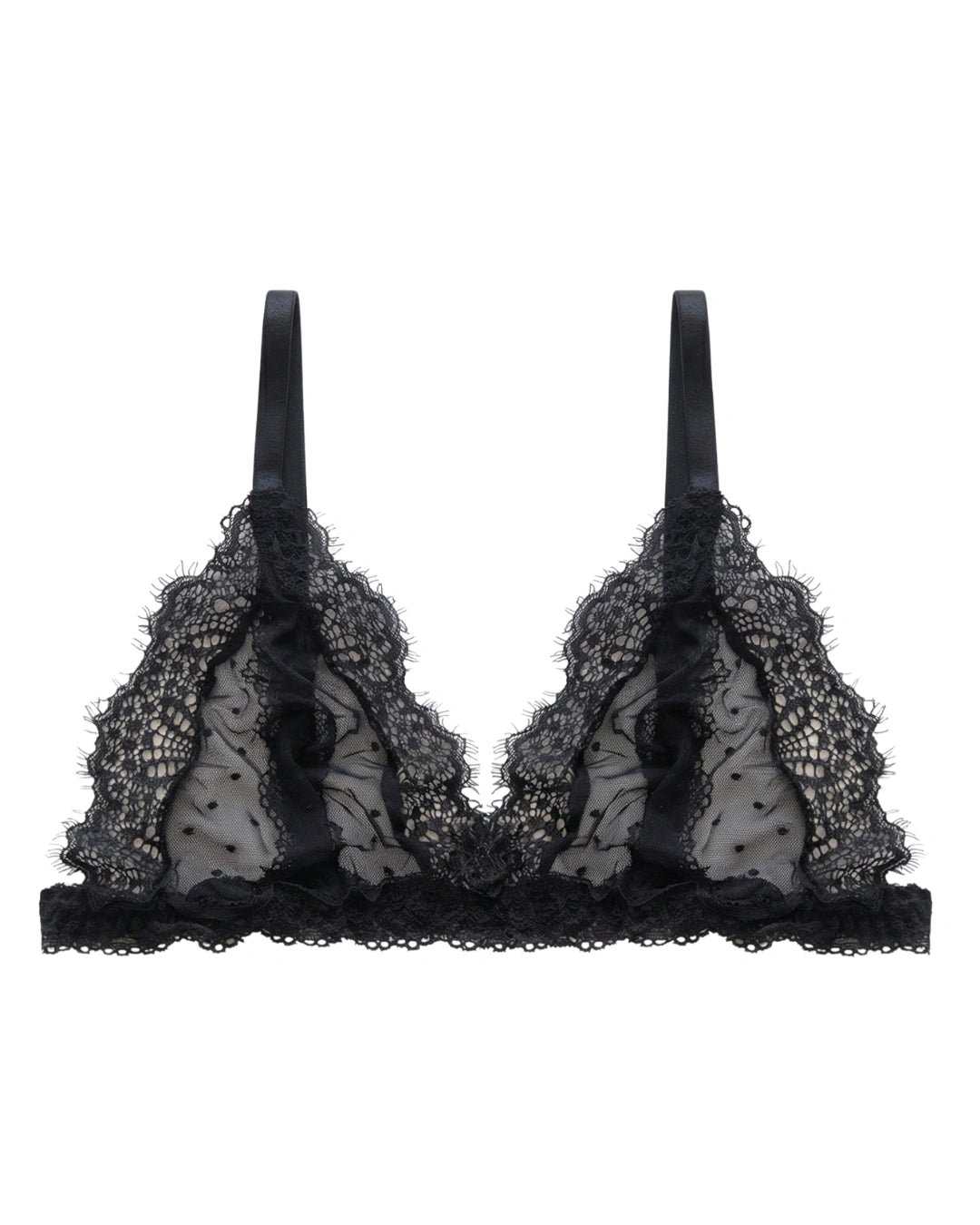 Non Padded Bra Set - Moon Lace