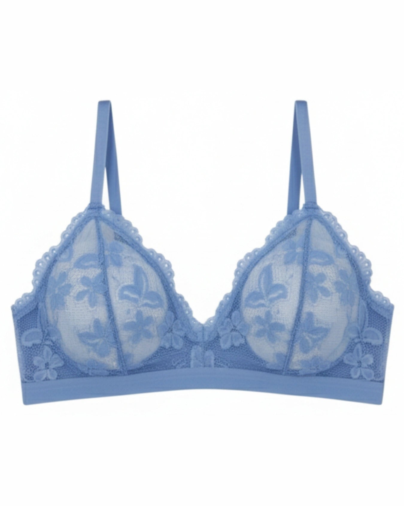 Padded Bra - Noelia - Blue