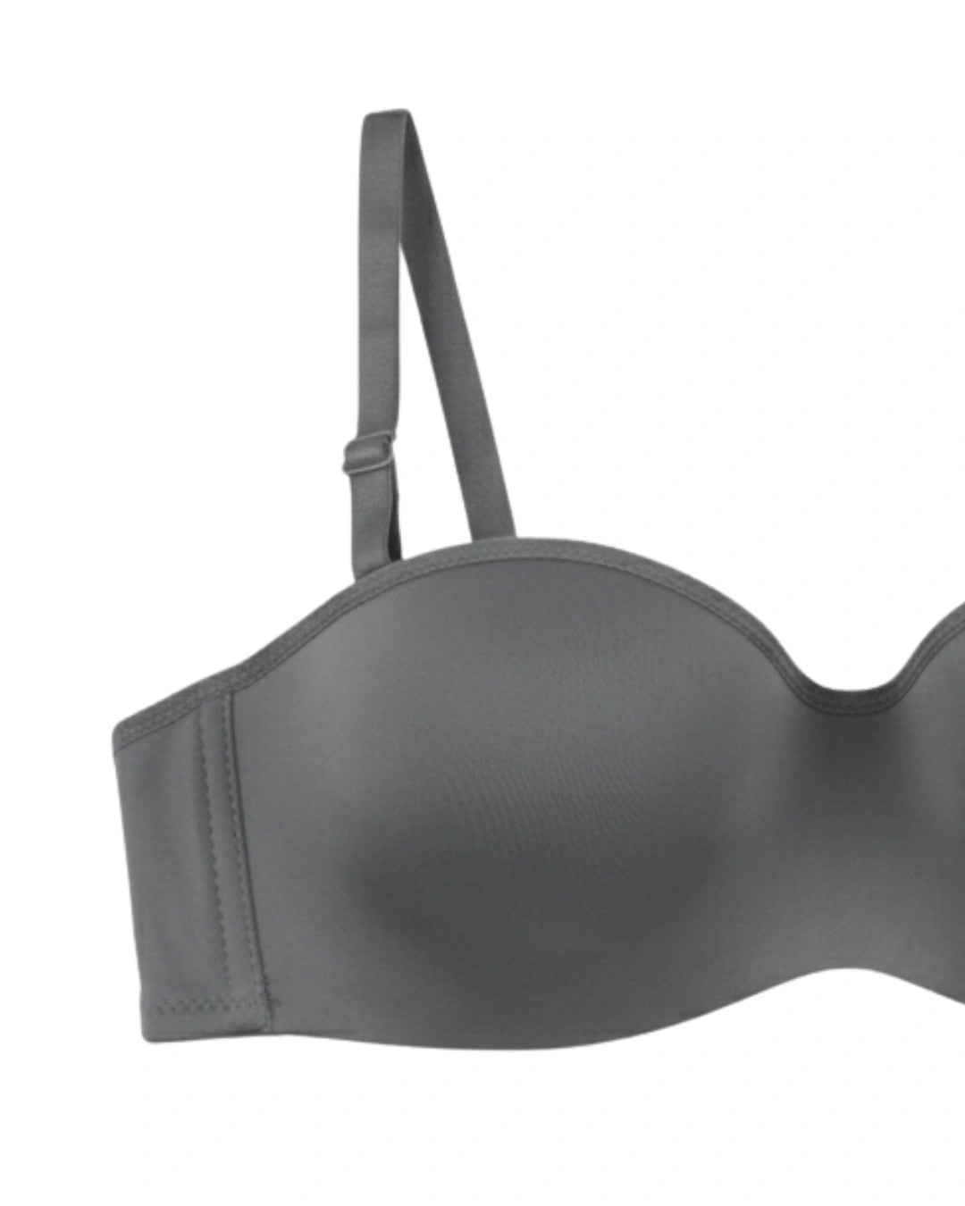 Padded Bra - Soft Wrap - Grey