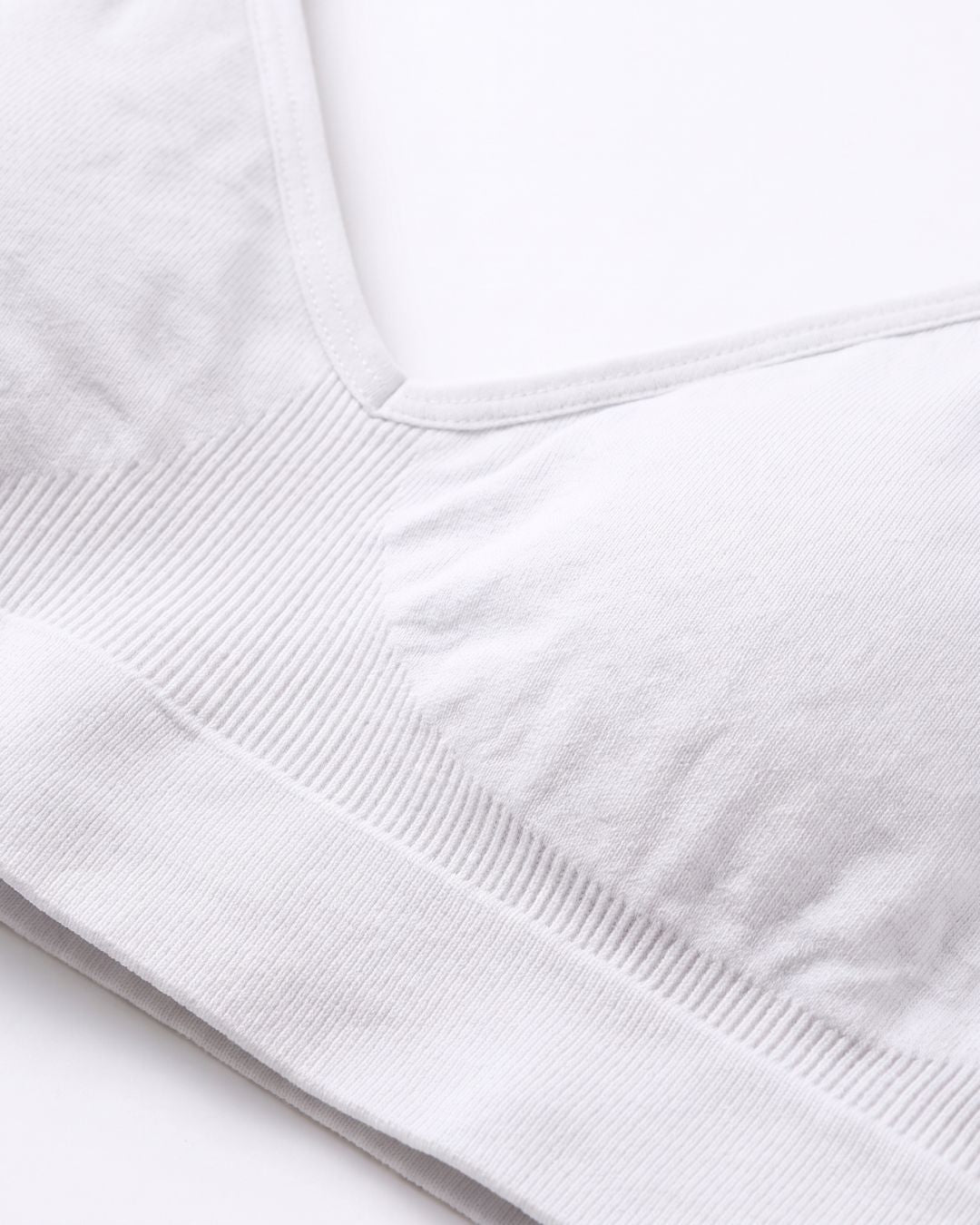 Non Padded Non Wired Bralette - SoftFit - White