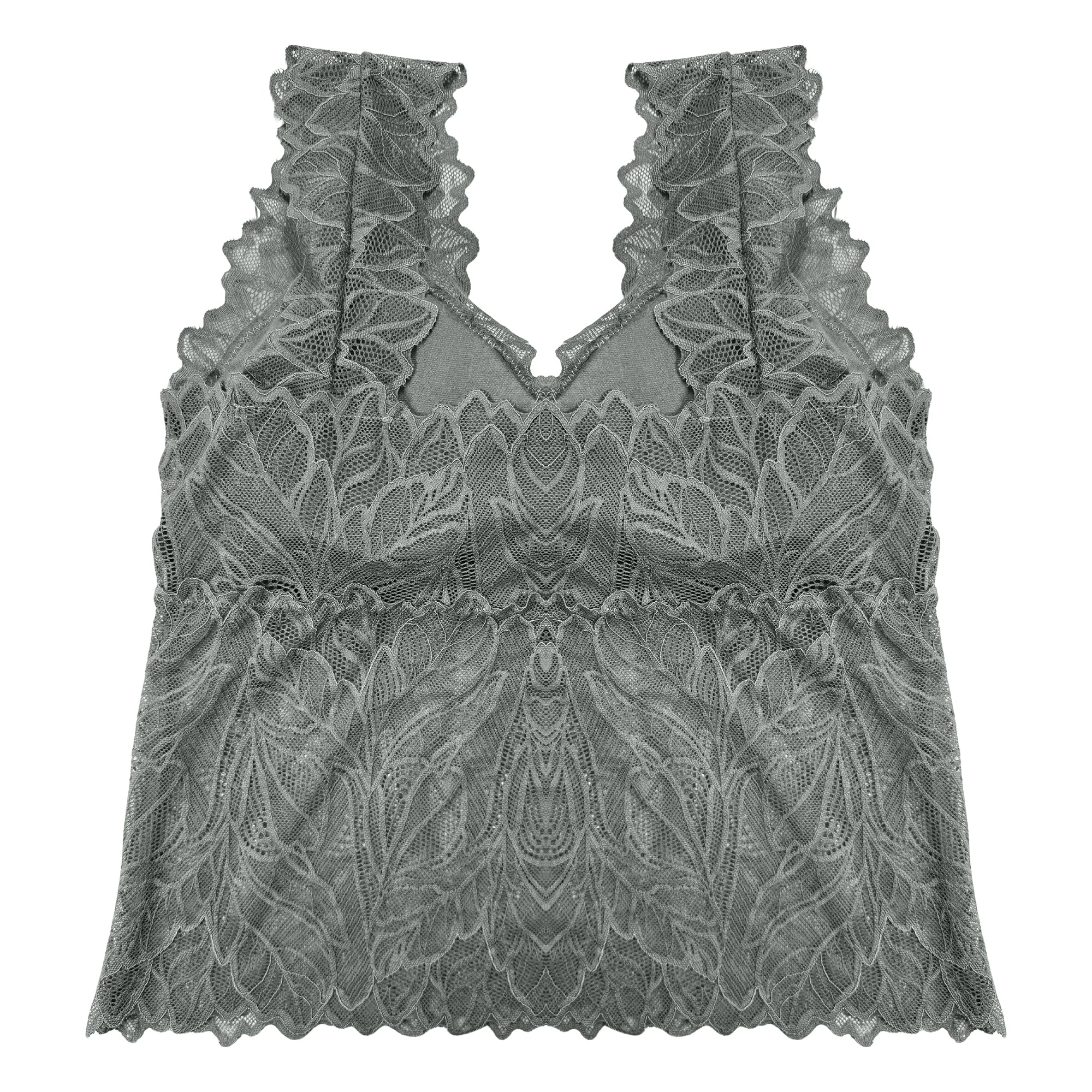 Pack of 3 Tank Top - Padded Sheer
