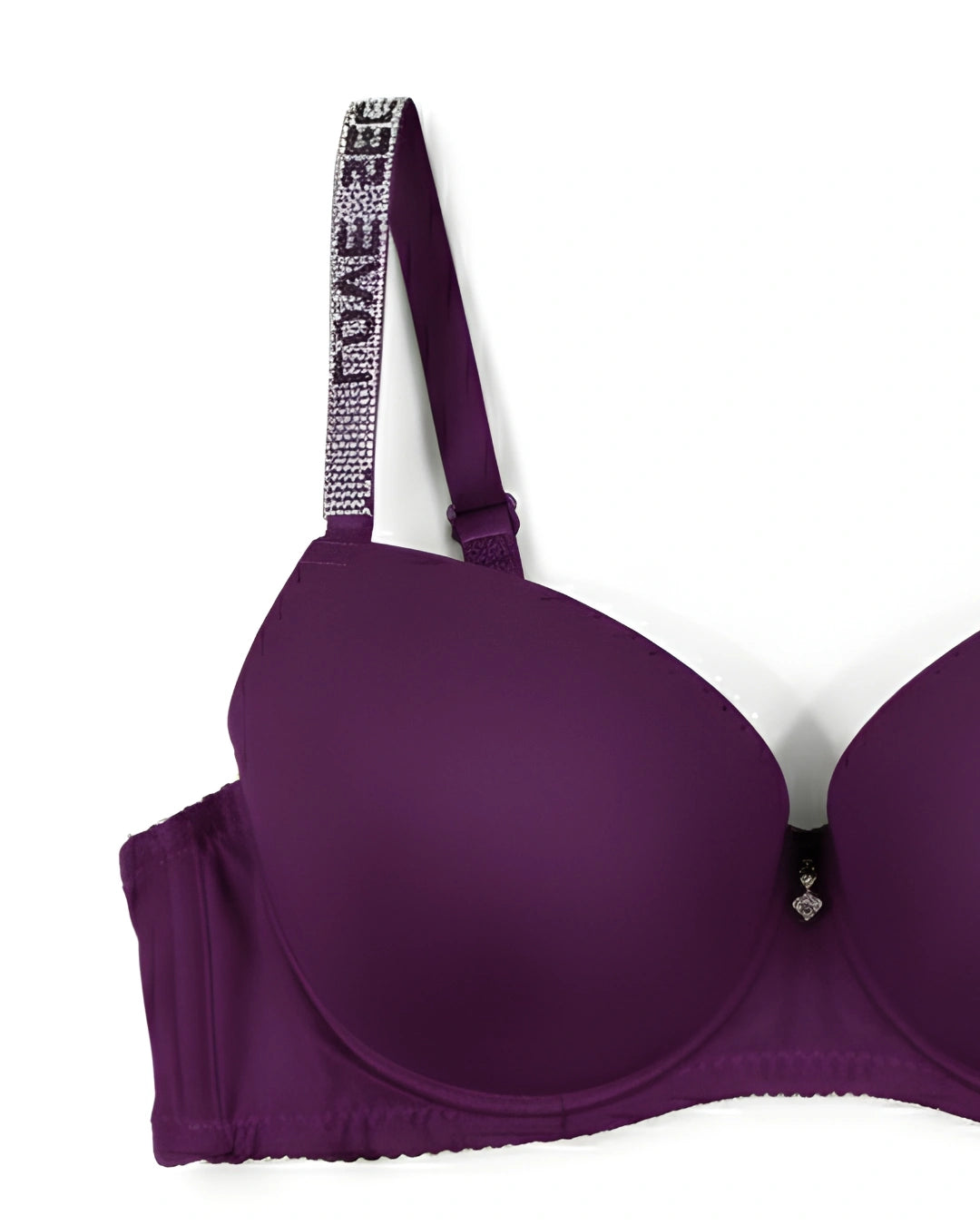 Padded Bra Set - Perfect Curve - Purple