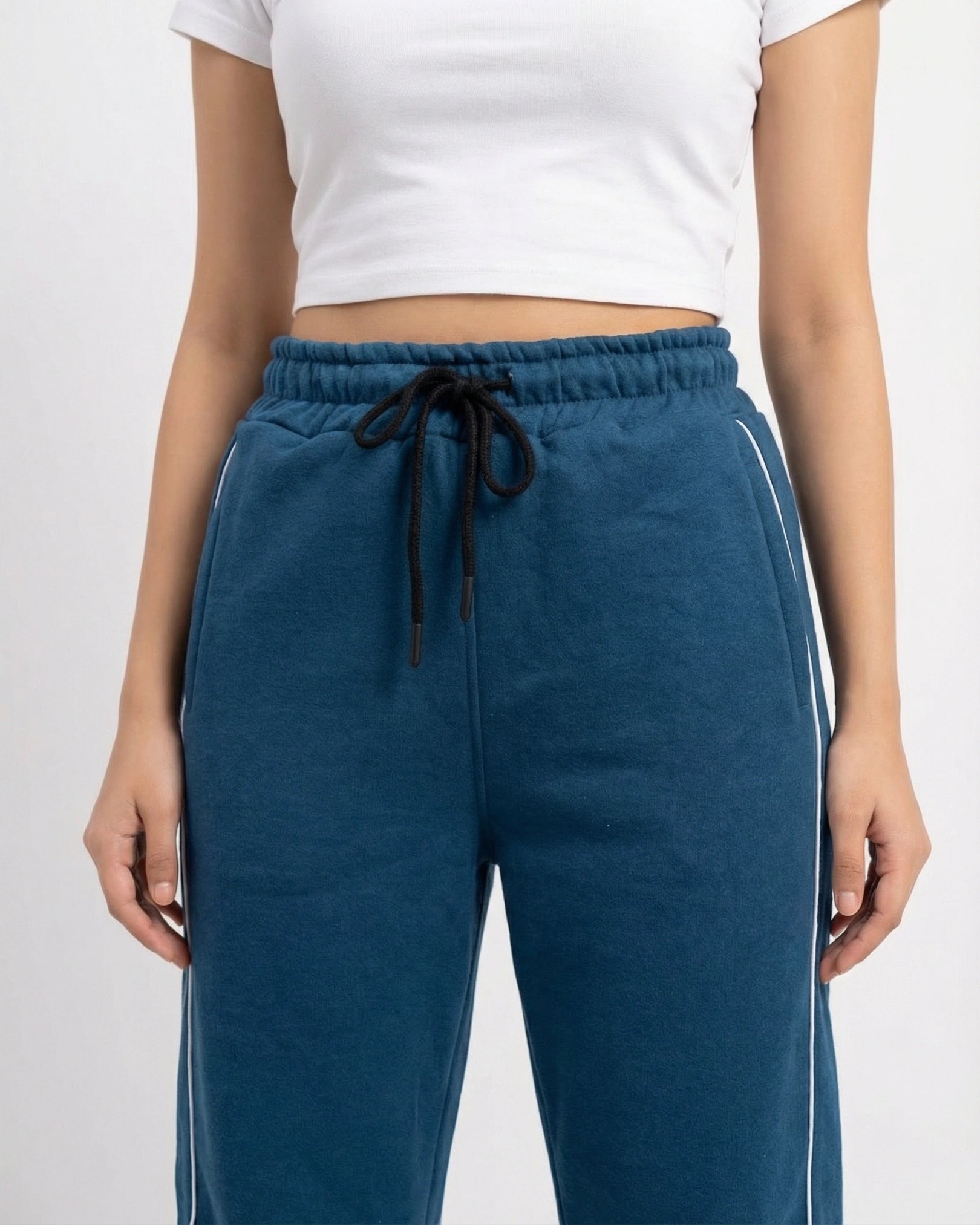 Fleece Lounge Trouser -Comfy Core - Sea Blue