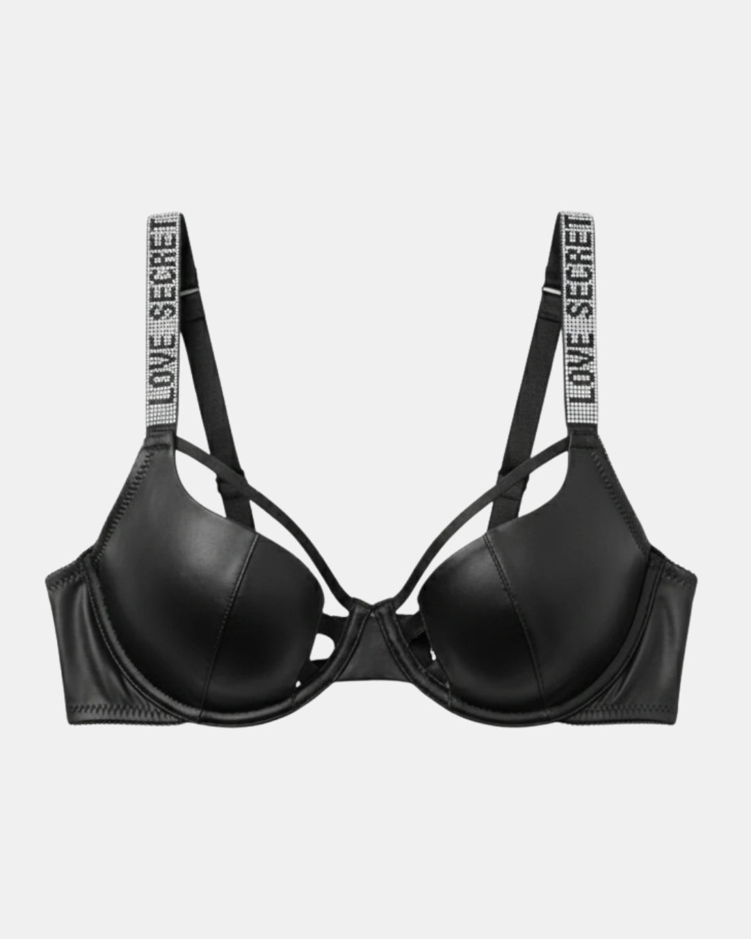 Non Padded Underwire Bra Set - True Fit - Black