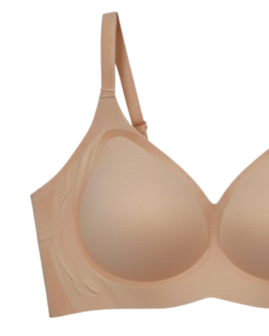 Seamless Padded Bra - Seam Ease - Skin
