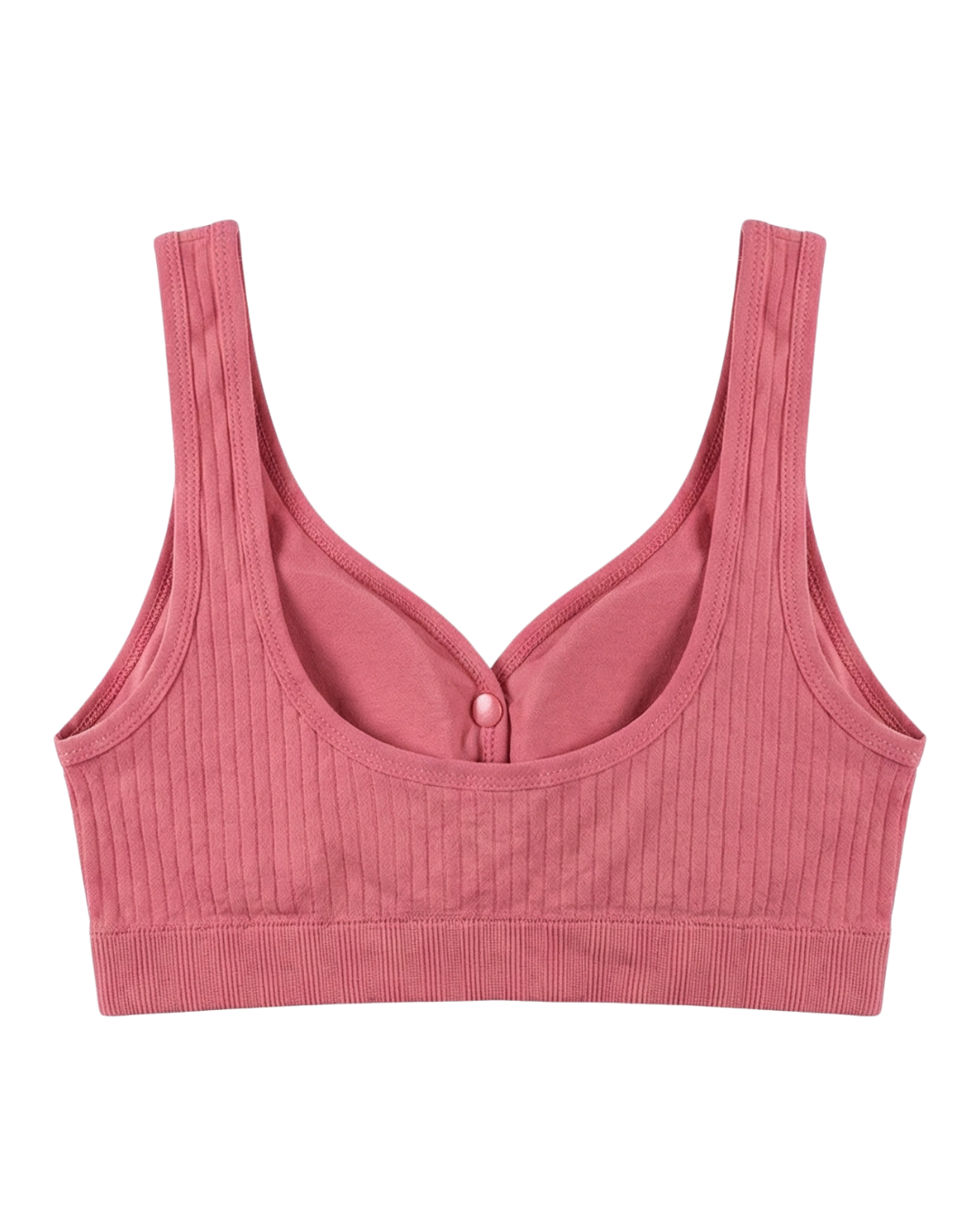 Wireless Front-Closure Cotton Bra - Amara