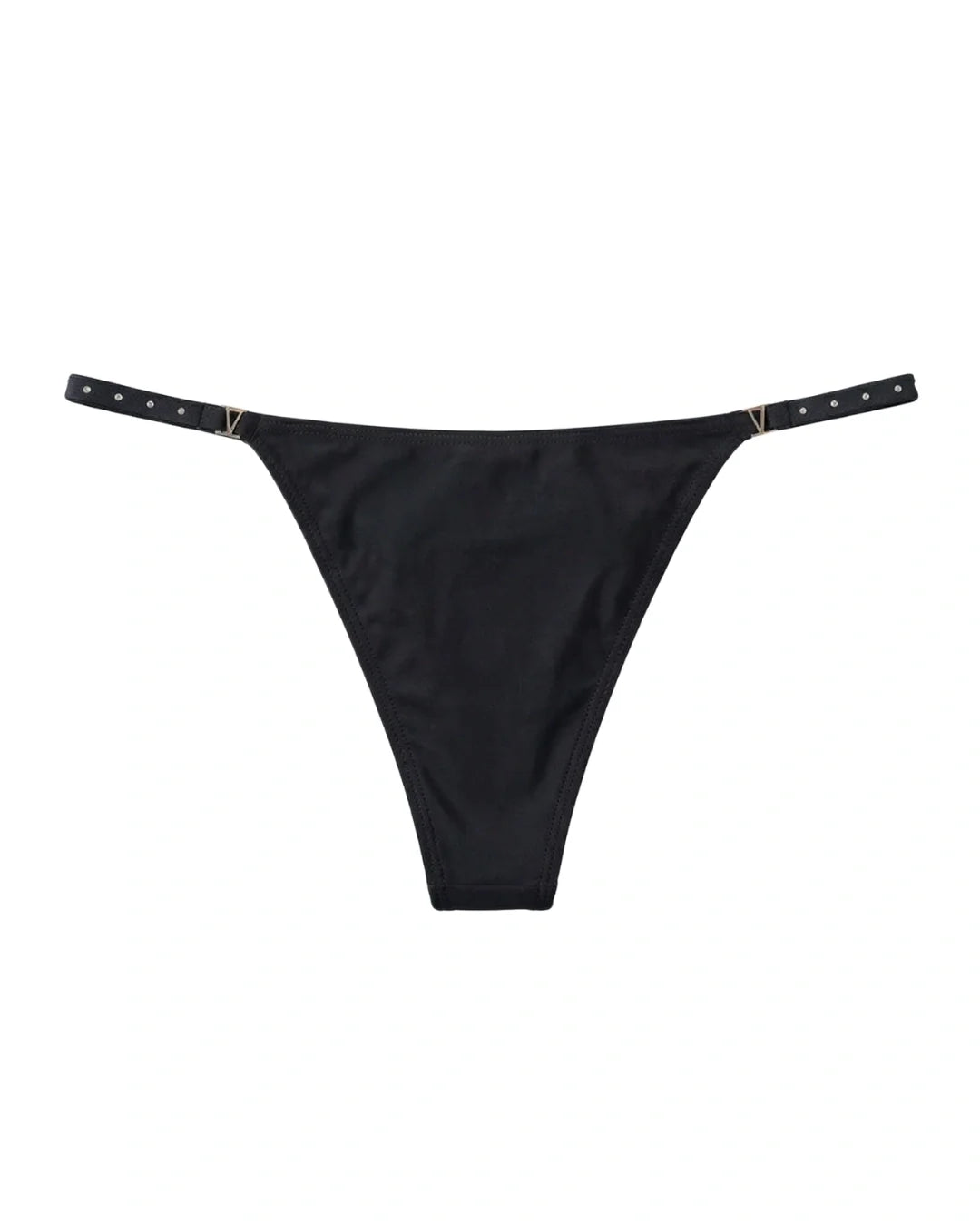 Thong Panty - Noir Strap - Black