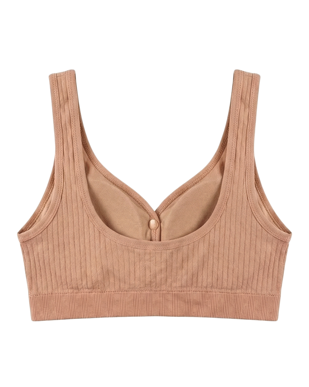 Wireless Front-Closure Cotton Bra - Amara