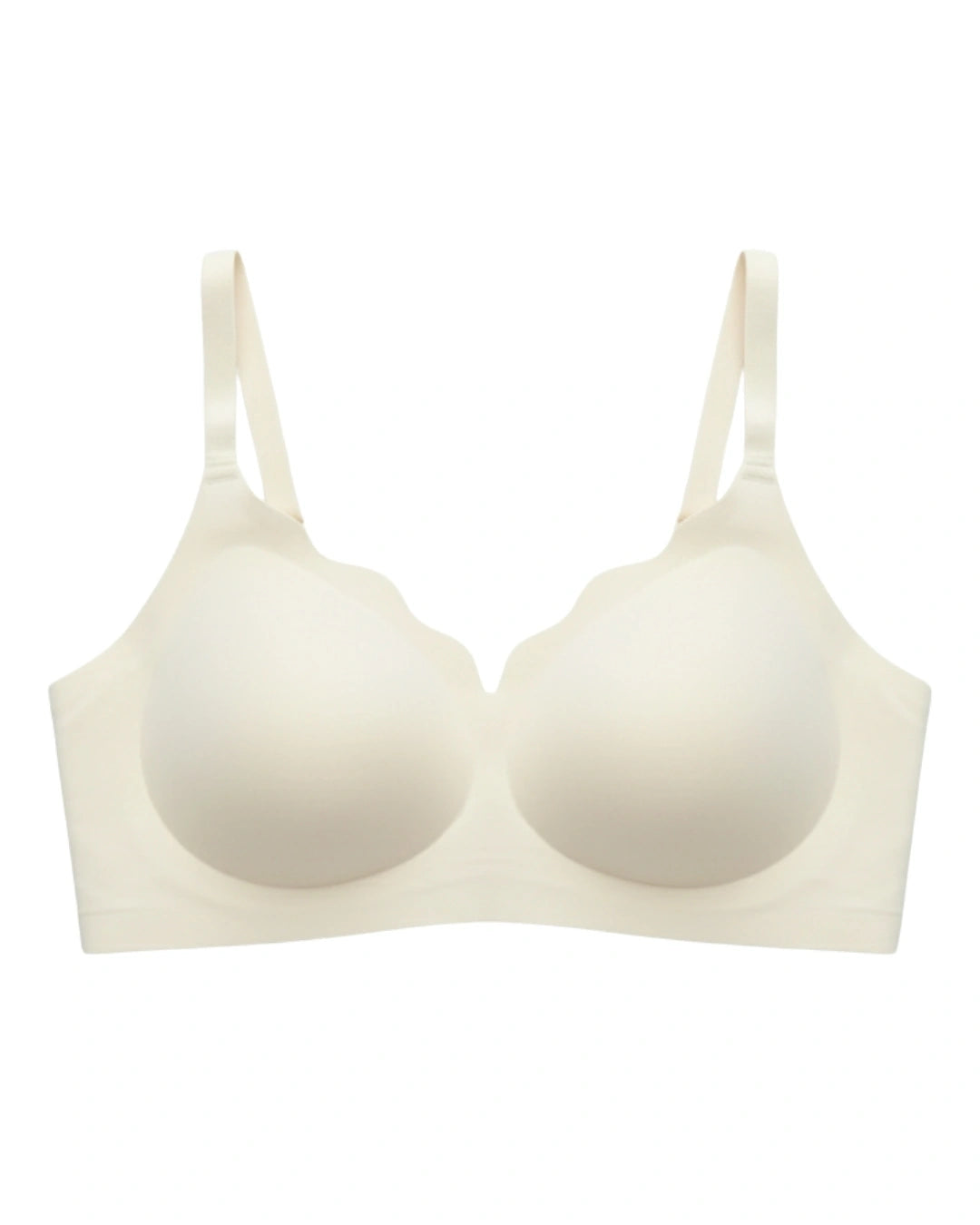 Seamless Padded Bra - Amorva - Off White