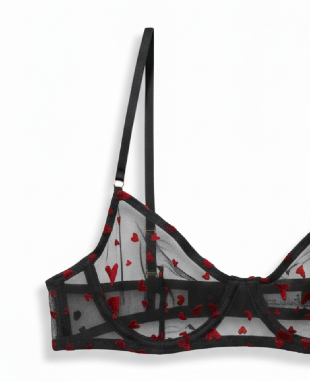 Bra Set - Blush Hearts