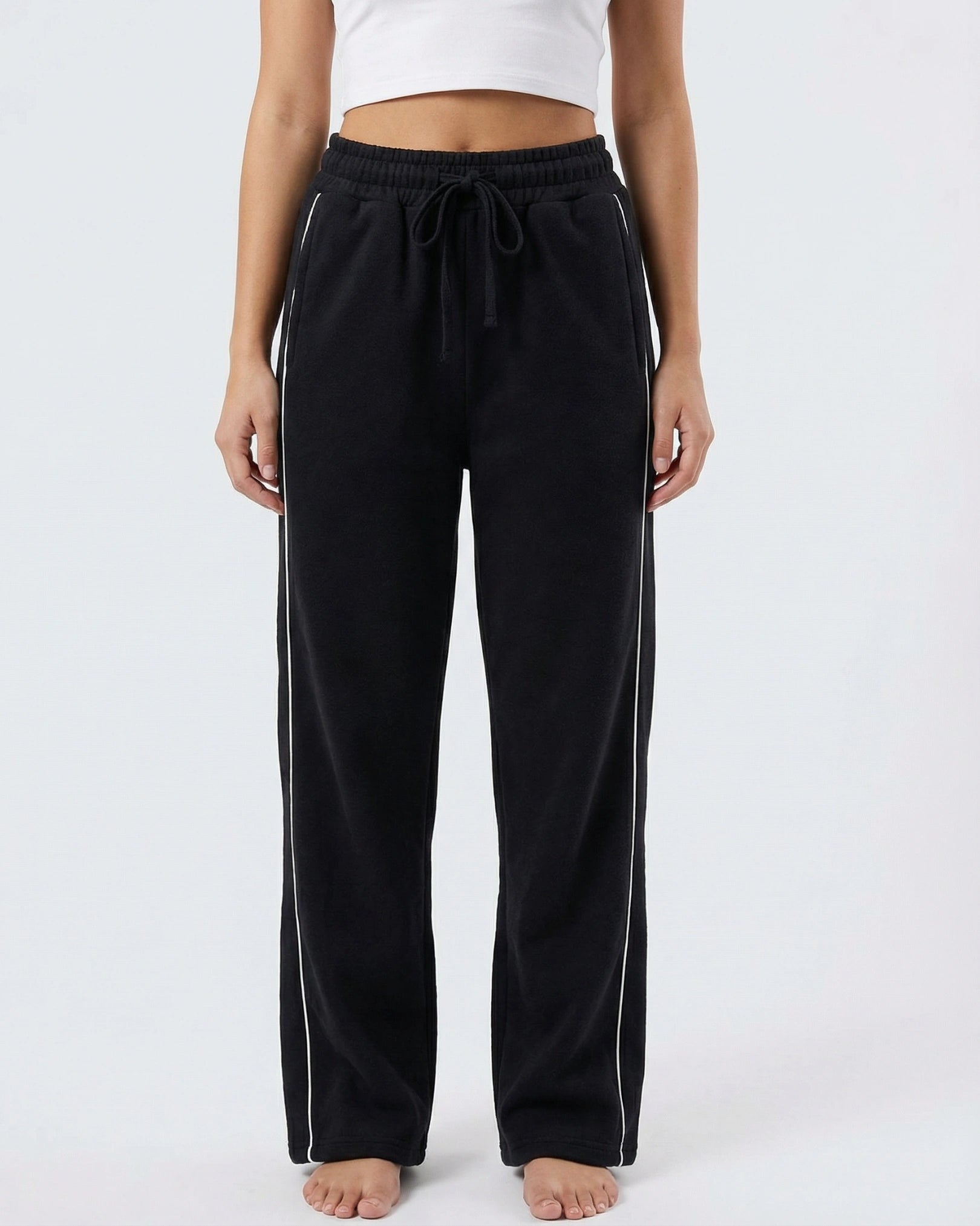 Fleece Lounge Trouser -Comfy Core - Black