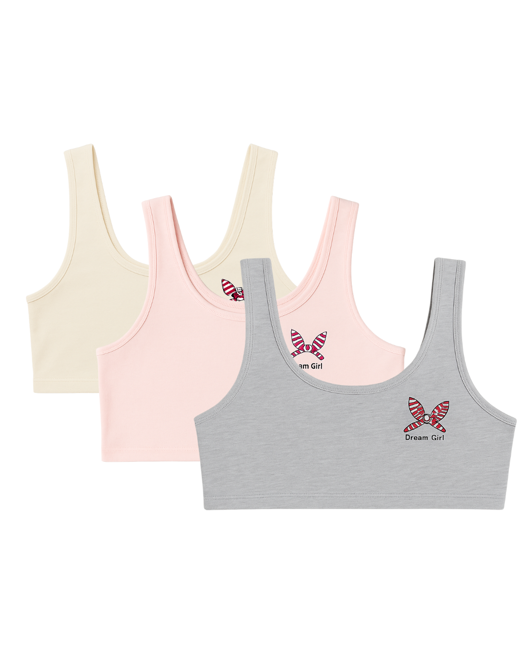 Pack of 3 Teenage Bra - Dream
