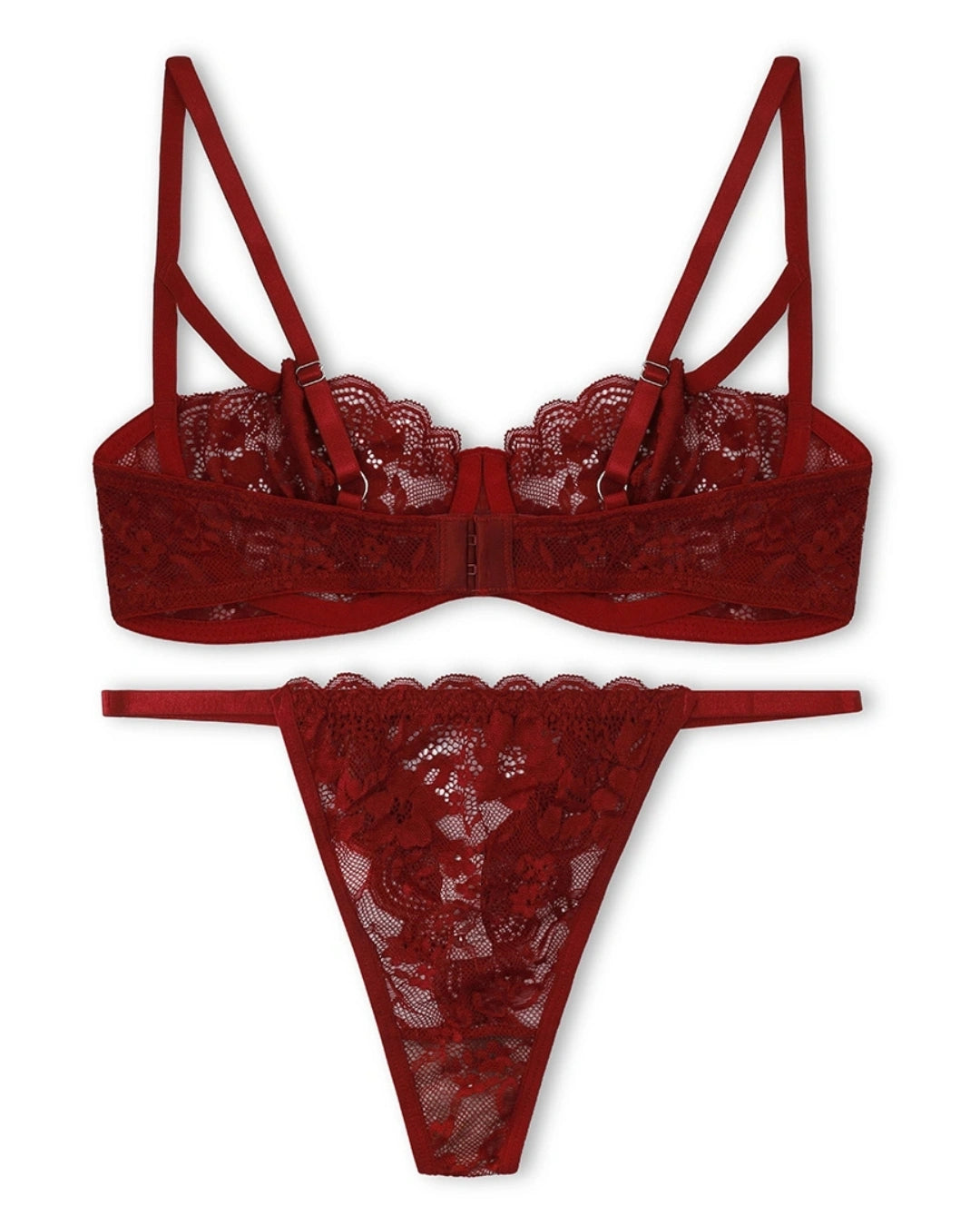 Non Padded Bra Set - Lila