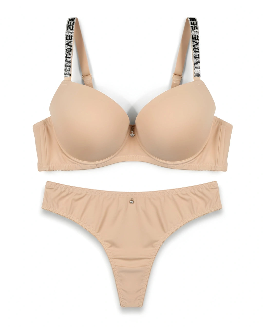 Padded Bra Set - Perfect Curve - Skin