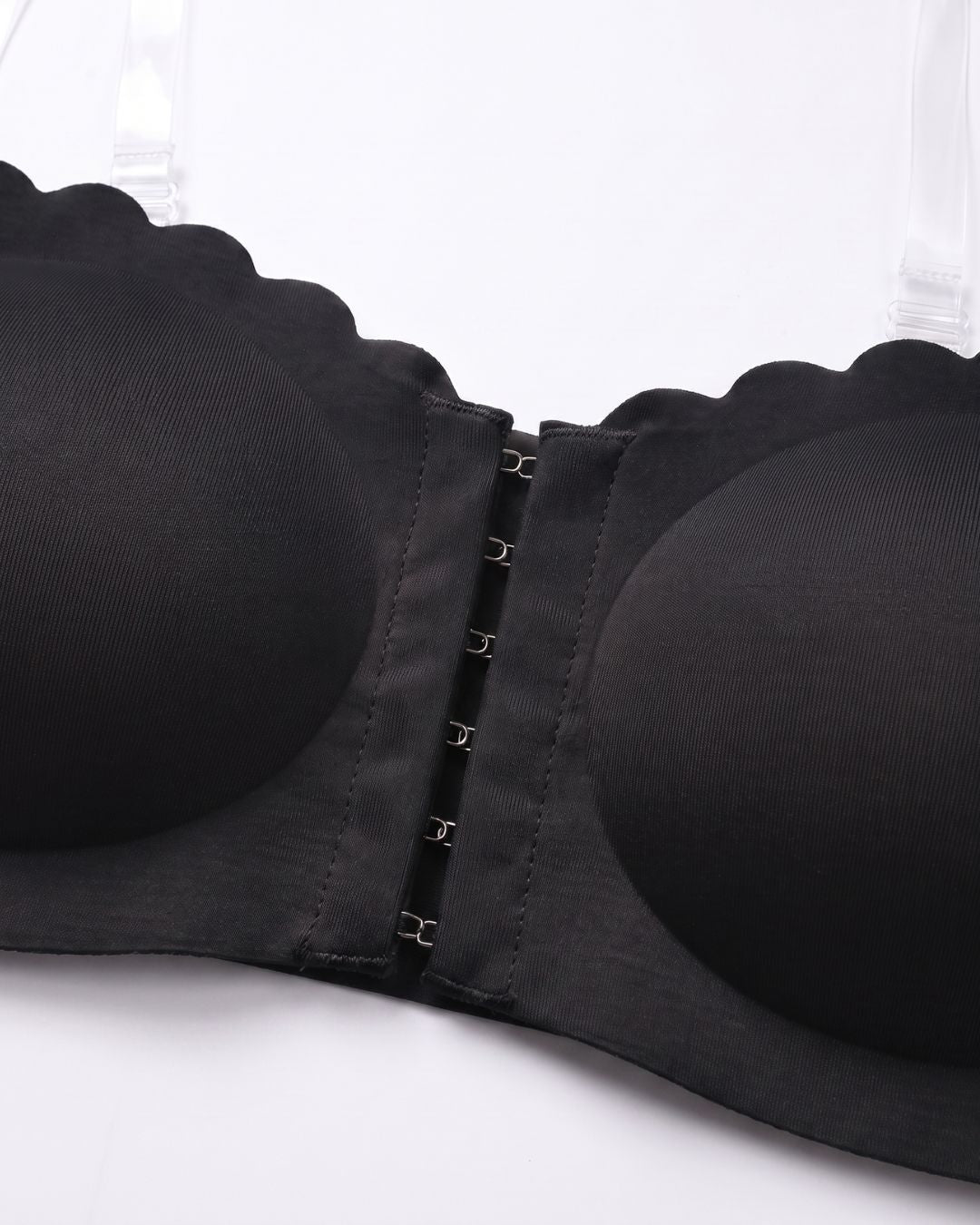 Seamless Padded Bra - Invisia - Black