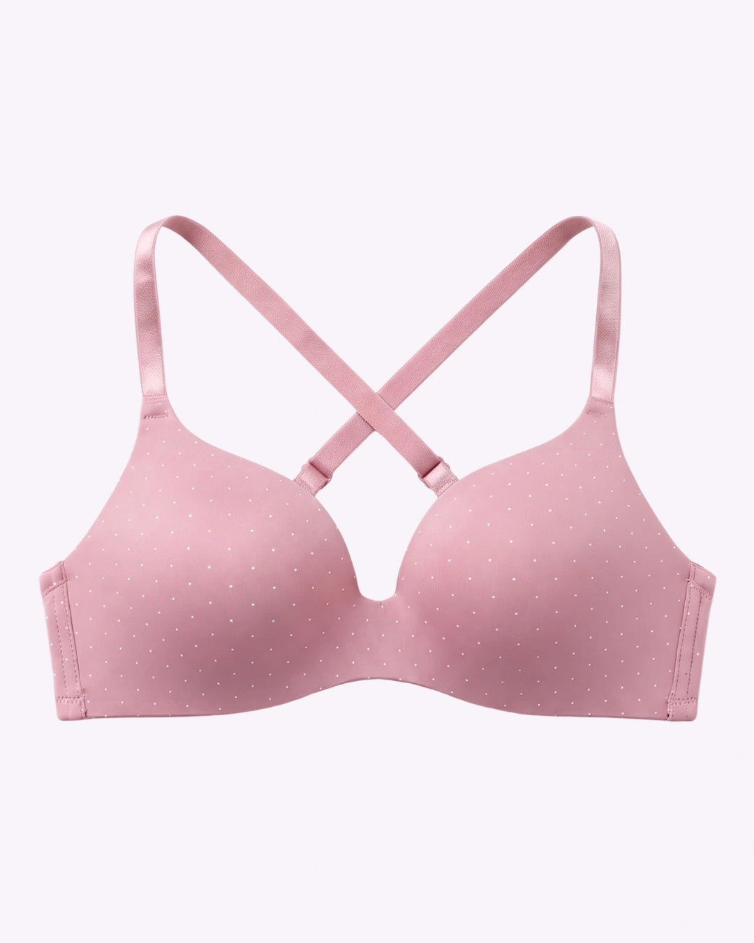 Padded Non Wired T-Shirt Bra - June - Pink