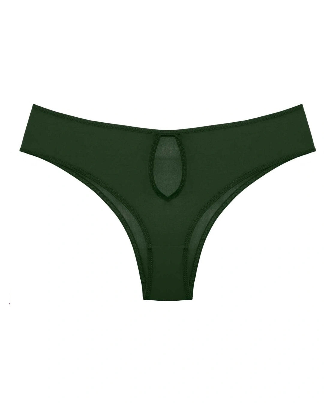 Padded Bra Set - Classic Shape - Green